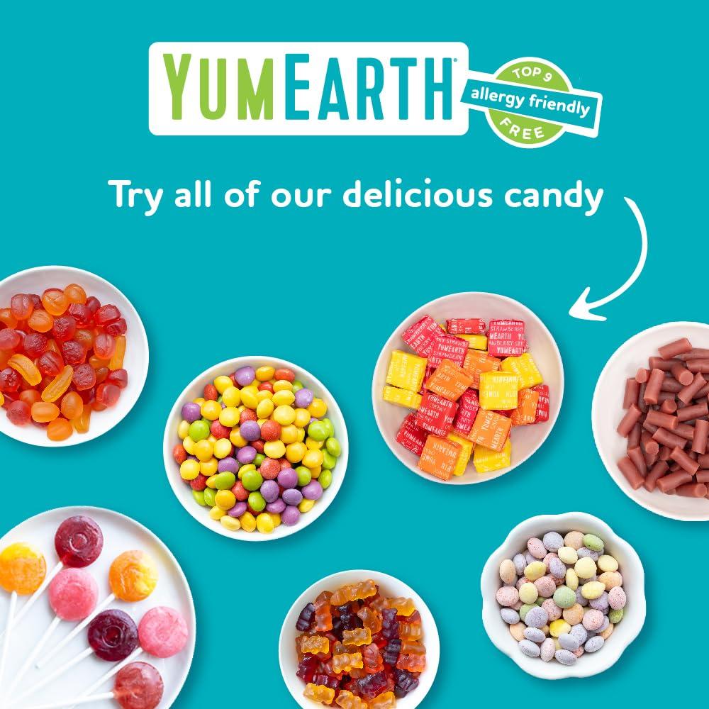 YumEarth Organic Jelly Beans - Fruity Candy Snack Packs, Gluten Free Snacks for Kids - Allergy Friendly, Non-GMO, No Artificial Flavors or Dyes - Assorted Flavors, 7.5 oz. (Pack of 15) - Image 7