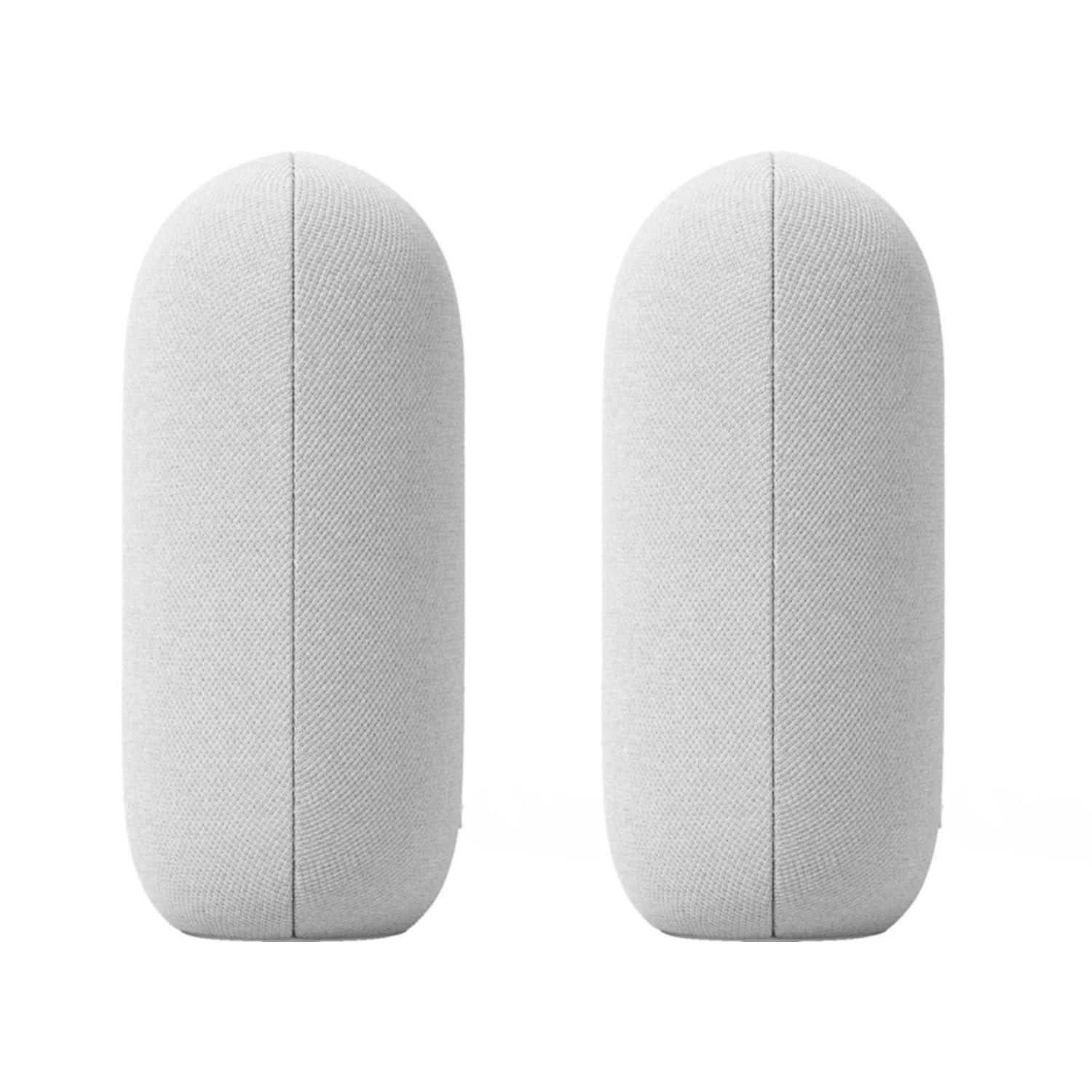 Google Audio (2-Pack) Smart Speakers – Wireless Bluetooth & Wi‑Fi Home Speaker Bundle with Powerful Stereo Sound, Multi-Room Audio Assistant Voice Control - Image 4