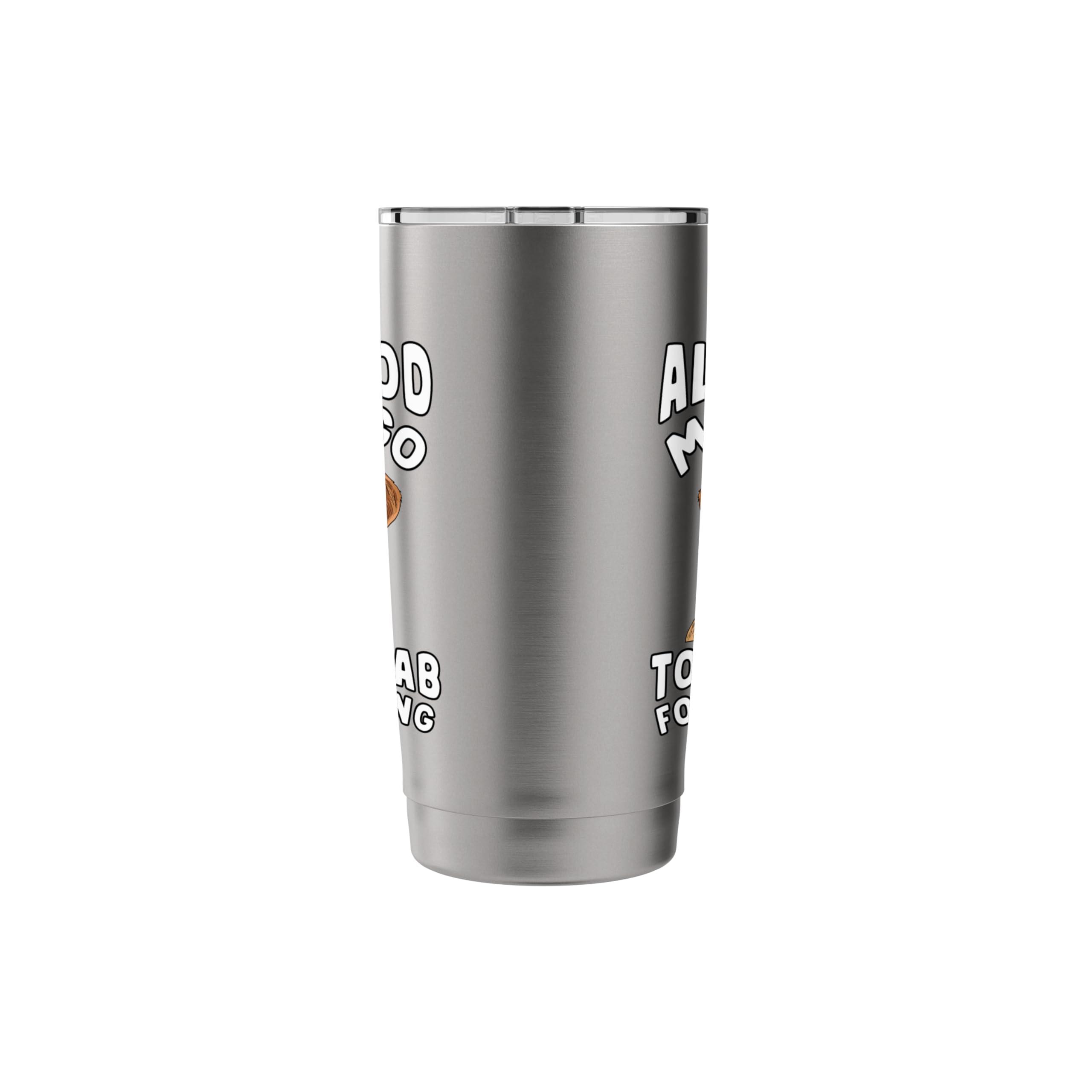 Labrador Retriever All Food Must Go To The Lab Dog Funny Stainless Steel Insulated Tumbler - Image 3