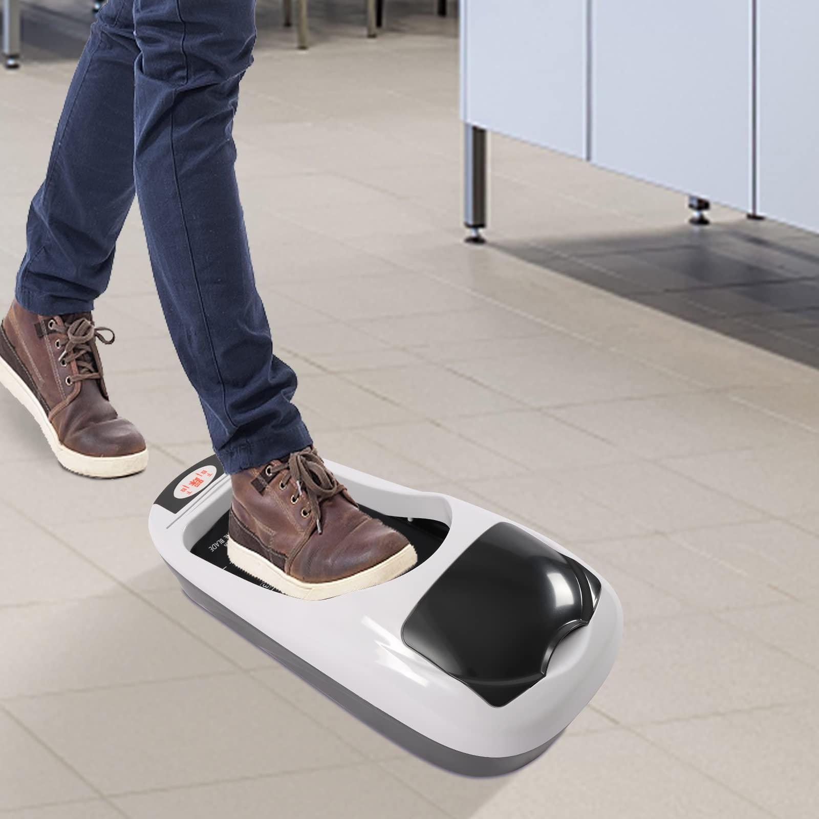 Automatic Shoe Film Machine for Inside Door, Automatic Shoe Cover Dispenser with 200pcs Disposable Plastic Boot Portable Shoes Boot Cover Dispenser Shoes Cover Machine Home Shop and Office - Image 3