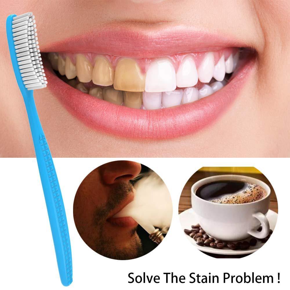 DR PEFECT Extra Hard & Firm Toothbrush Large Long Head Whitening Teeth Pack of 4 - Image 4