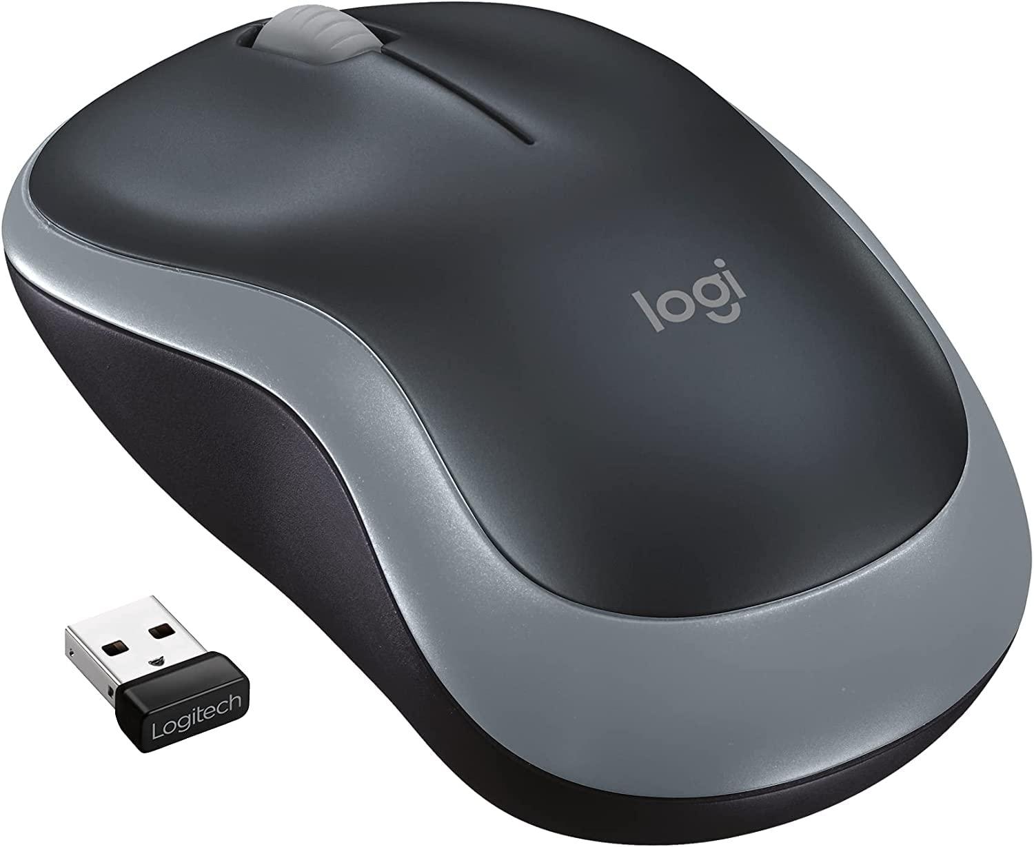 Logitech Wireless Mouse M185 (Swift Grey) - Image 8