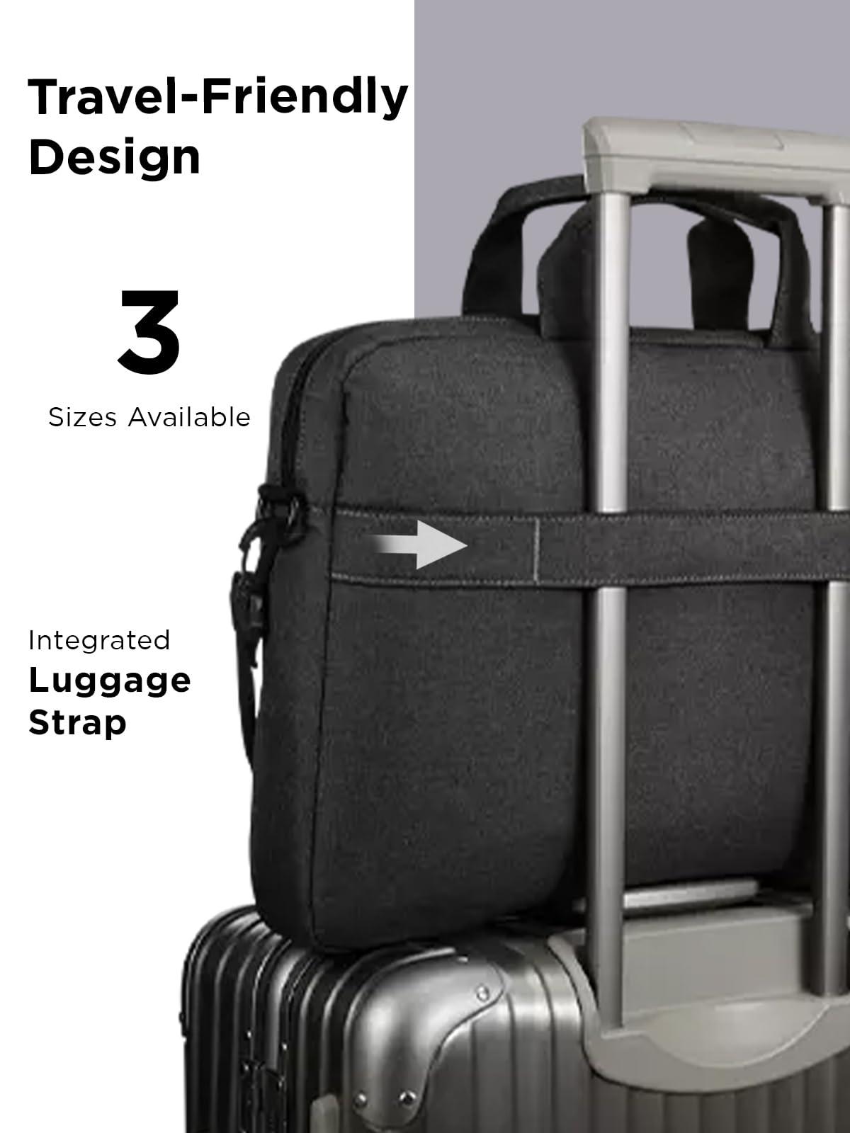 Lenovo Laptop Bag T210, Messenger Shoulder Bag for Laptop or Tablet, Sleek, Durable & Water-Repellent Fabric - Image 7