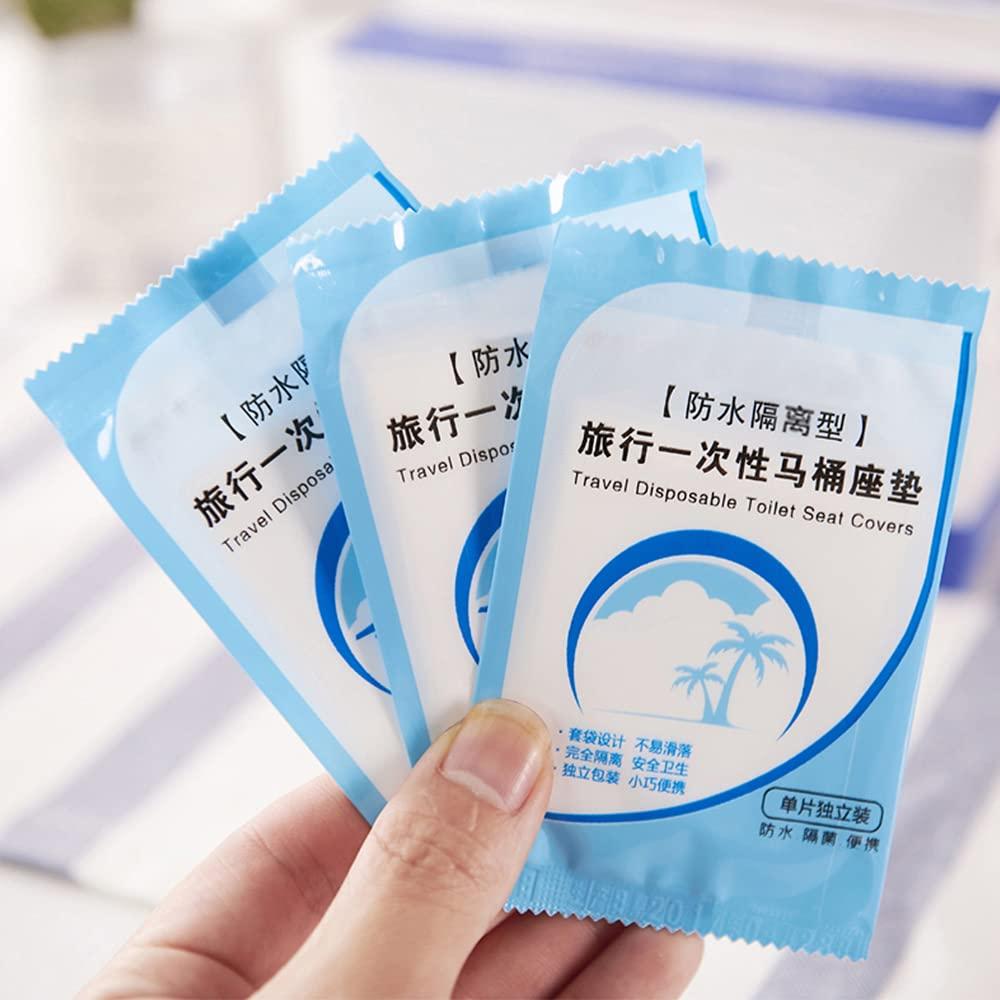 Toilet Seat Covers Disposable 60 pack for Travel Toilet Seat Cover Friendly Packing for Kids Potty Training and Adult - Image 7