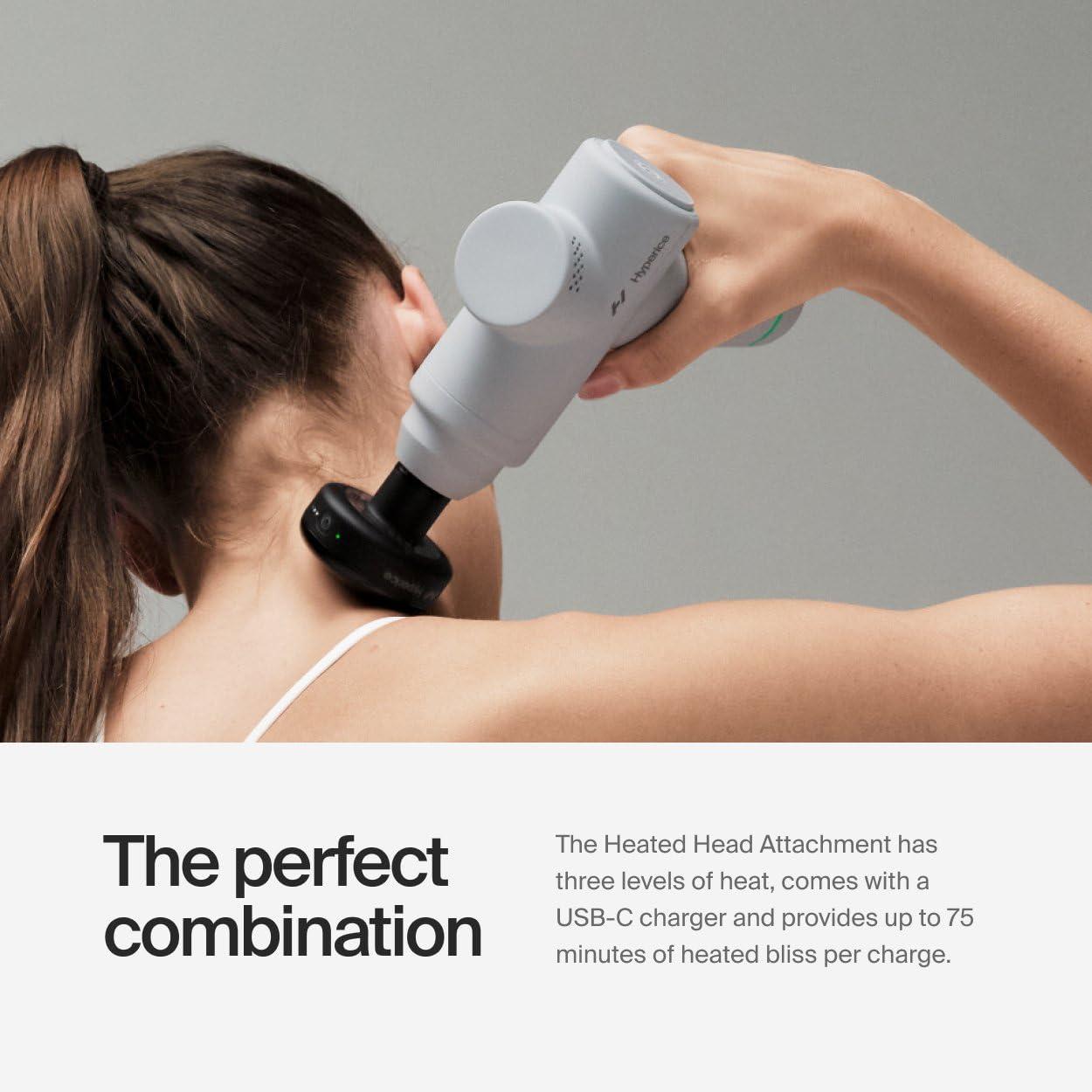 Hyperice Hypervolt Heated Head Attachment – Compatible with All Hypervolt Models – Relax and Loosen Sore and Tight Muscles - FSA and HSA Eligible - Image 5
