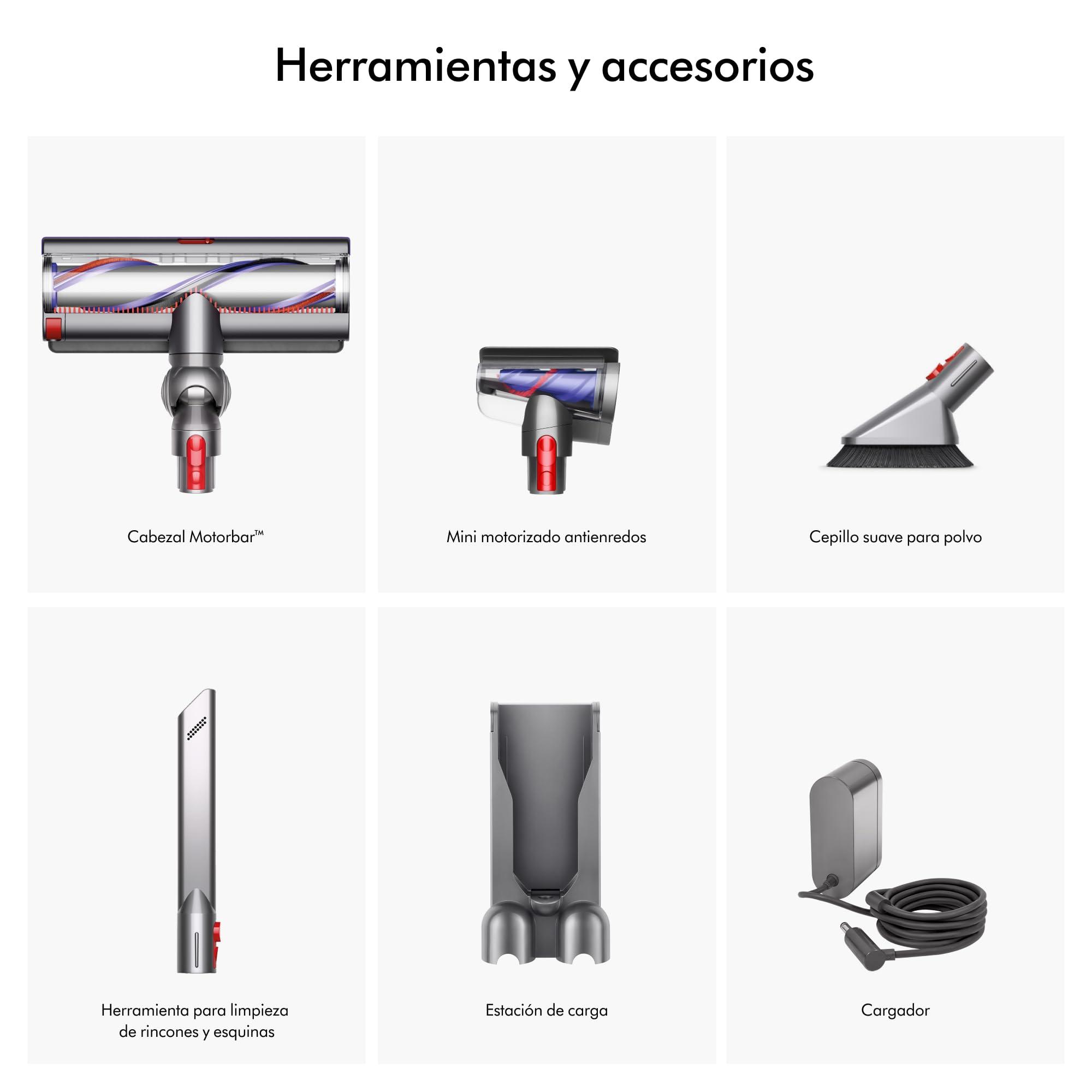 Dyson Outsize Origin Cordless Vacuum, Nickel/Red - Image 7