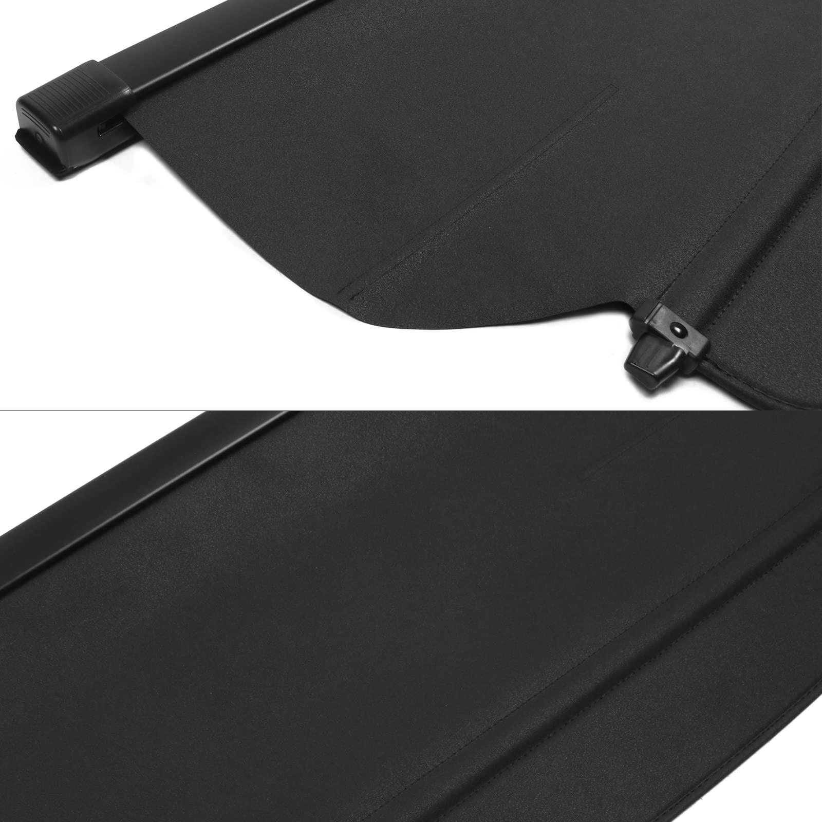 Retractable Cargo Cover Compatible with 2012-2016 Honda CRV, Factory Style Black Luggage Carrier Rear Trunk Security Cover by IKON MOTORSPORTS, 2013 2014 2015 - Image 7