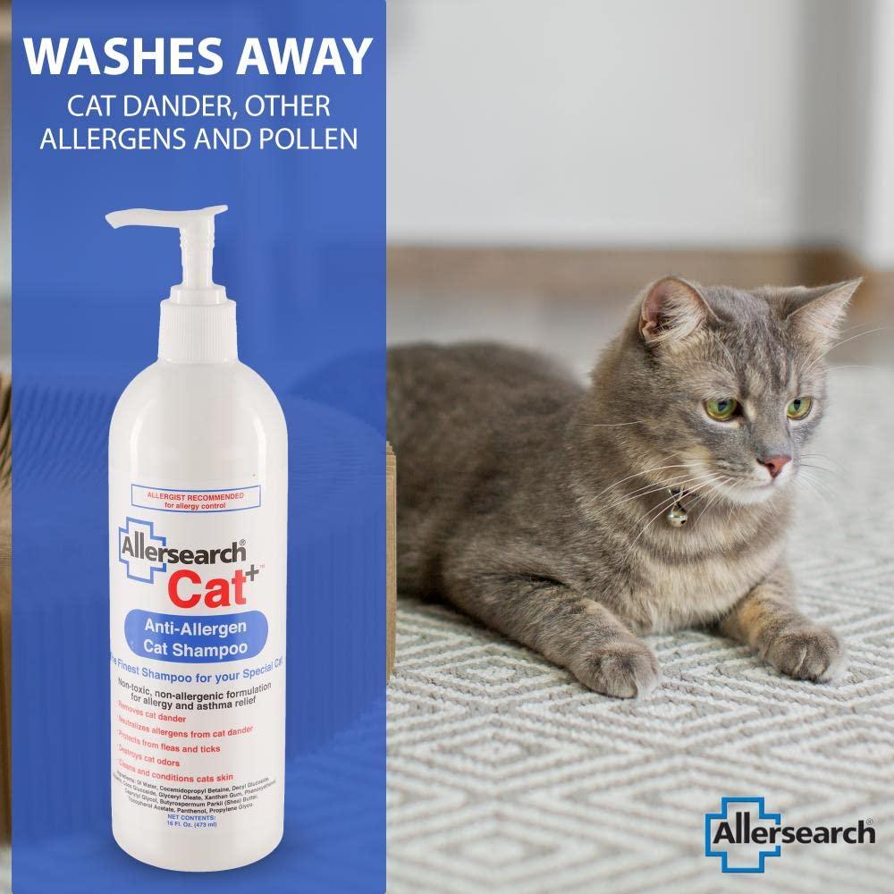 Allersearch Cat+ Anti-Allergen Cat Shampoo - Image 5