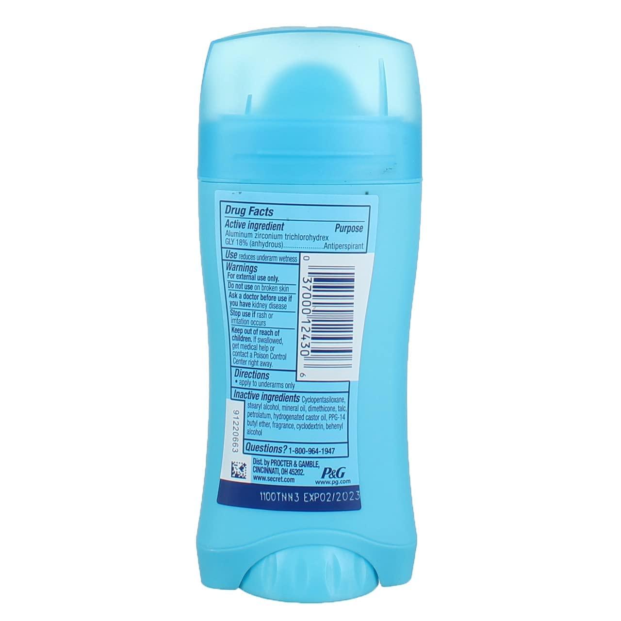 Secret Deodorant Spring Breeze Solid 2.6 Ounce (77ml) - Image 4