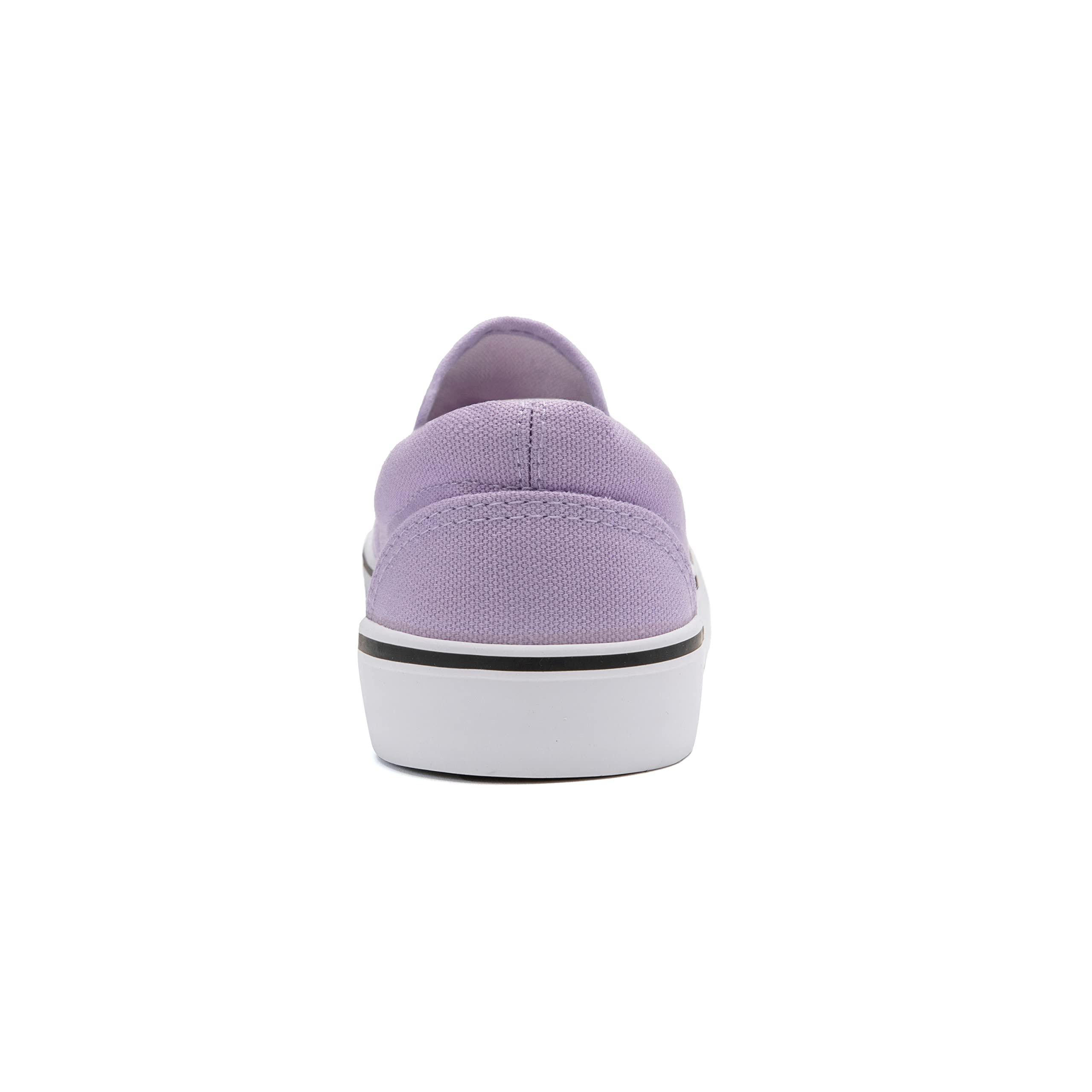 Low-Top Slip Ons Women's Fashion Sneakers Casual Canvas Sneakers for Women Comfortable Flats Breathable Padded Insole Slip on Sneakers Women Low Slip on Shoes - Image 7