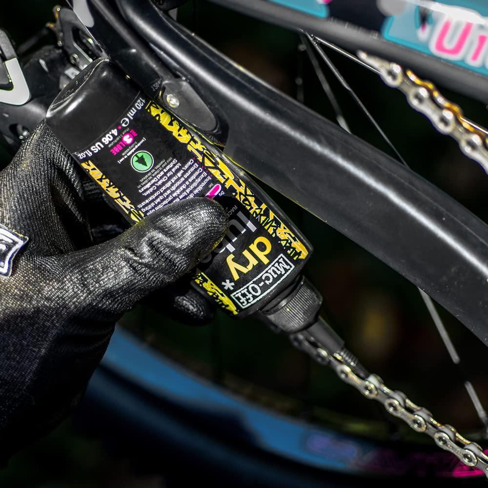 Muc-Off Dry Chain Lube, 4 fl oz - Bike Lube, Bike Chain Oil, Chain Wax for Dry Weather Conditions - Biodegradable Bike Lubricant and Bicycle Chain Oil - Image 4