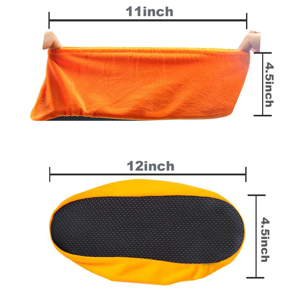 ELANE 9 Pairs Reusable Shoe Covers for Indoors，Washable Shoe Covers Bowling Shoe Covers Reusable，Non Slip Shoe Covers Foot Service for Indoor Household Office Laboratory (12inch) - Image 3