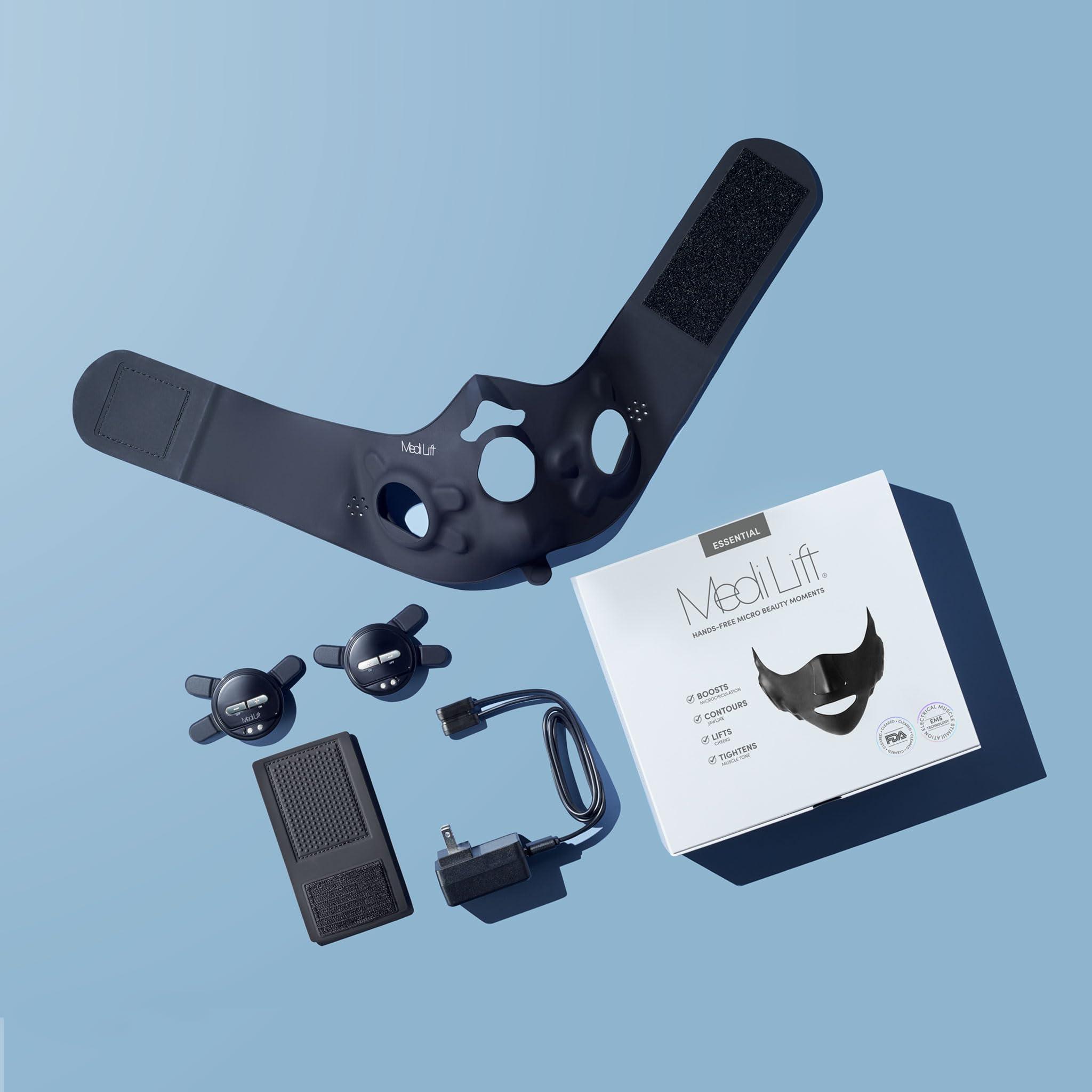 Essential Mask - Medi Lift EMS Facial Toning Device, FDA Cleared, Hands-Free Skin Device - Image 6