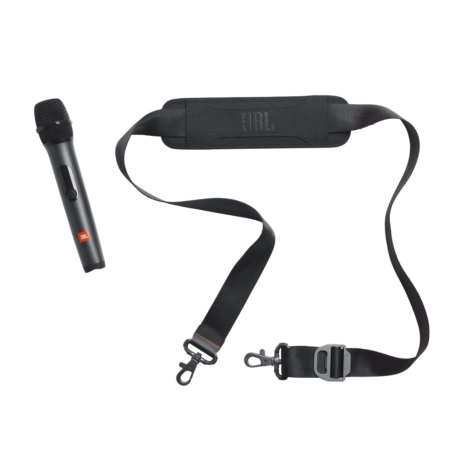 JBL PartyBox On-The-Go Essential - Portable Party Speaker with Built-in Lights and Wireless mic, Amazing Pro Sound, IPX4 splashproof Protection, 6 Hours of Playtime, Convenient Shoulder Strap - Image 8