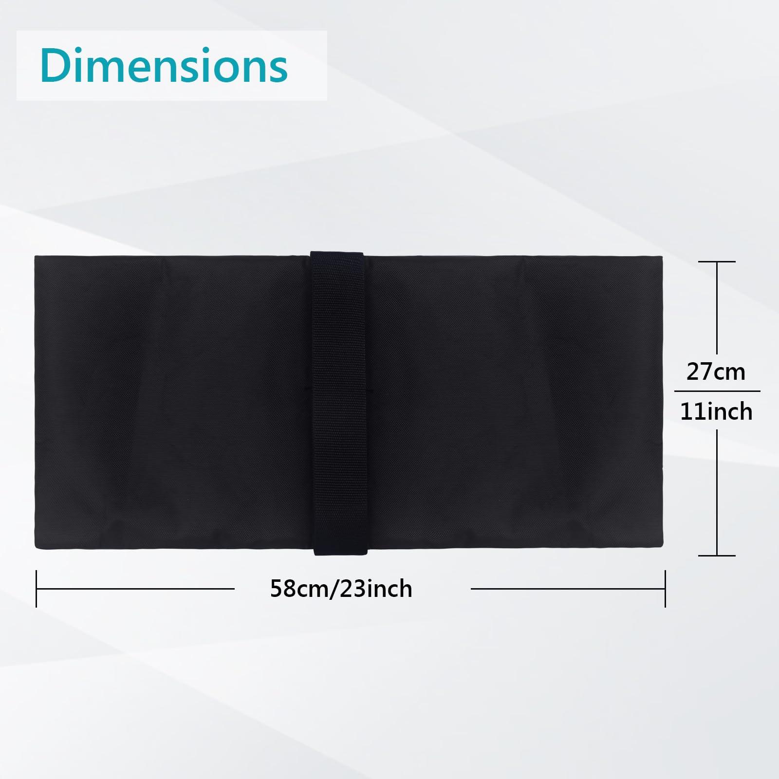ABCCANOPY Photography Sandbag for Video Stand, Heavy Duty Weight Bags for Light Tripod, Camping Chair, 4 Packs (Black) - Image 2