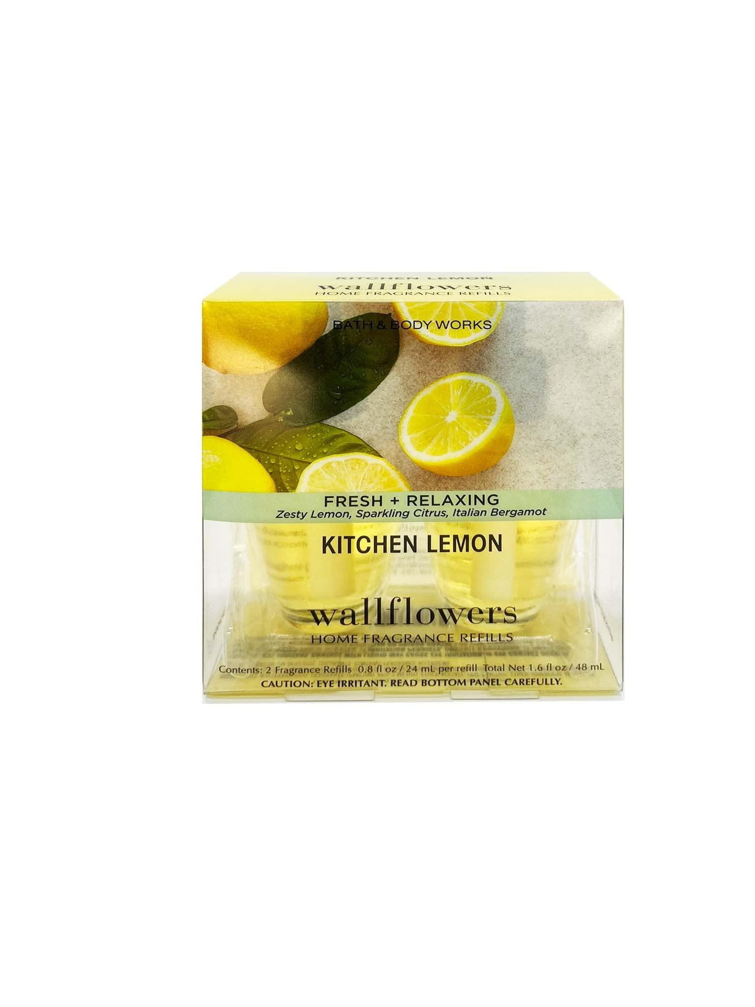 Bath & Body Works Wallflowers Home Fragrance Refill Bulbs 2 Pack Kitchen Lemon - Image 2