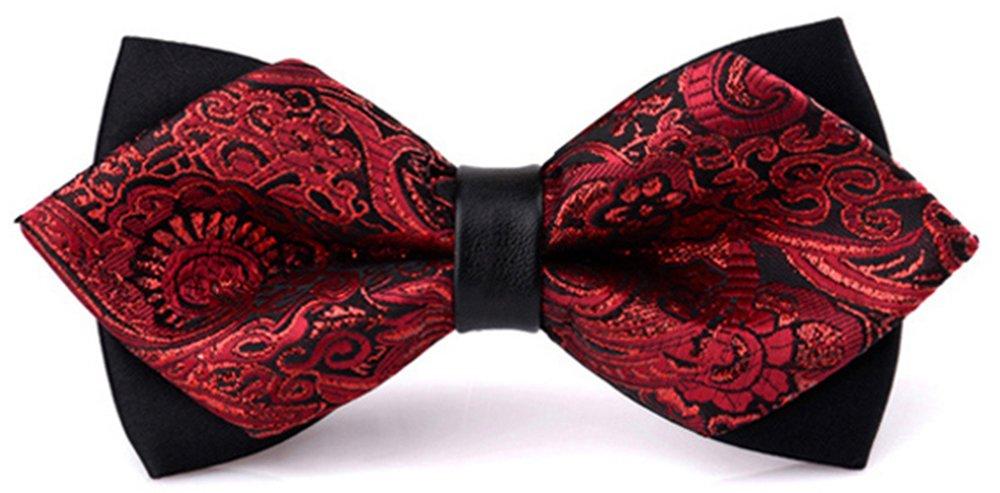 Flairs New York Gentleman's Diamond Pointed Pre-Tied Bow Tie