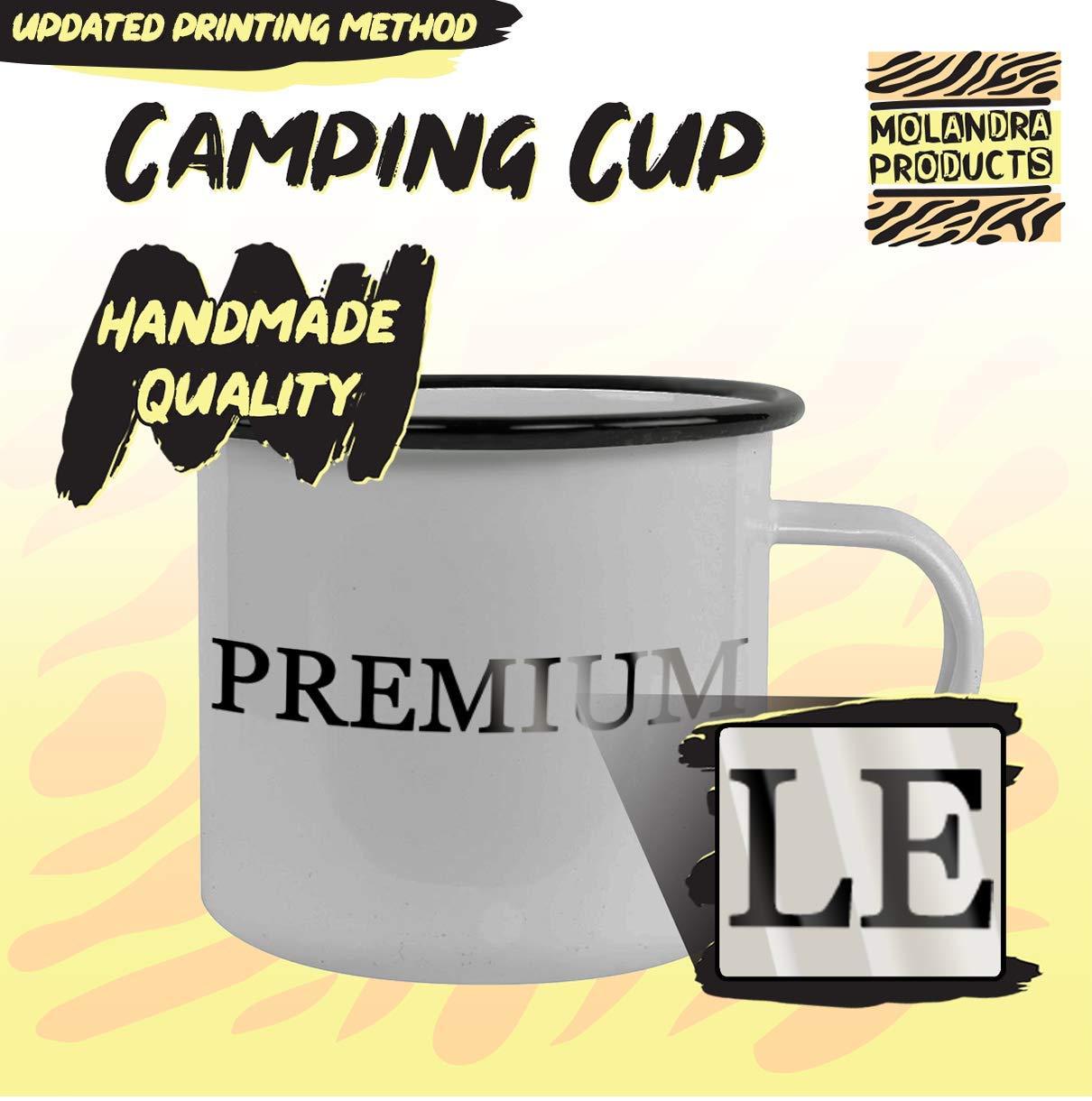 got horwitz? - 12oz Camping Mug Stainless Steel, Black - Image 3