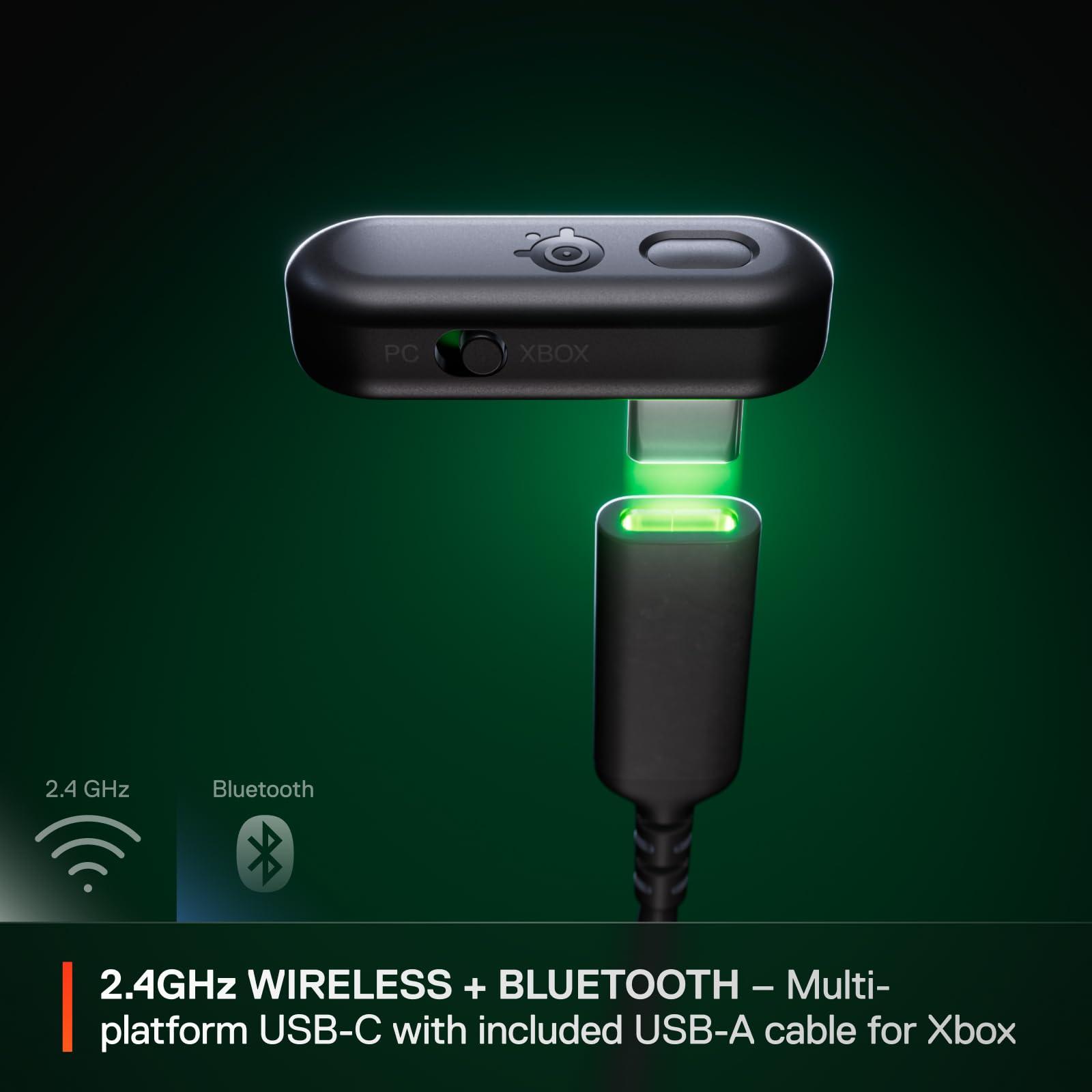 Arctis GameBuds for Xbox/PC/PS5/Switch/Mobile — Quick-Switch 2.4GHz + Bluetooth 5.3 — Active Noise Cancelling — Mobile App w/Sound Presets — Water Resistant IP55 — 40H Battery with Qi Charging Case - Image 5