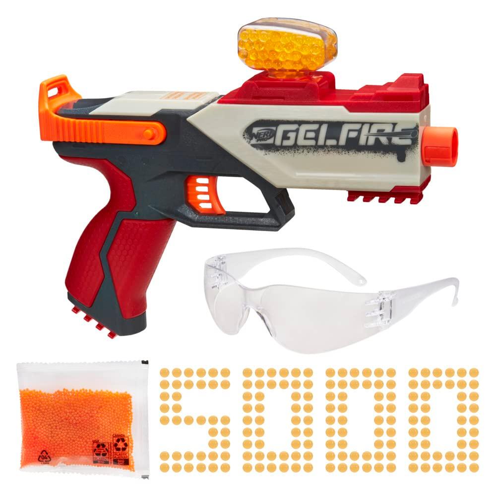 Nerf Pro Gelfire Legion Spring Action Blaster, 5000 Rounds, 130 Hopper, Protective Eyewear, Slam Fire, Ages 14 & Up - Image 3