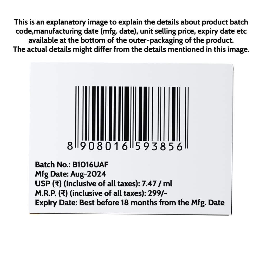 Chemist At Play UnderArm Roll-On with 5% Lactic Acid 1% Mandelic Acid | Prevents Odour Brightens Skin & Exfoliates Underarm | Long Lasting Aqua Fragrance | Alcohol & Aluminium Free (1.3 Ounce) - Image 7