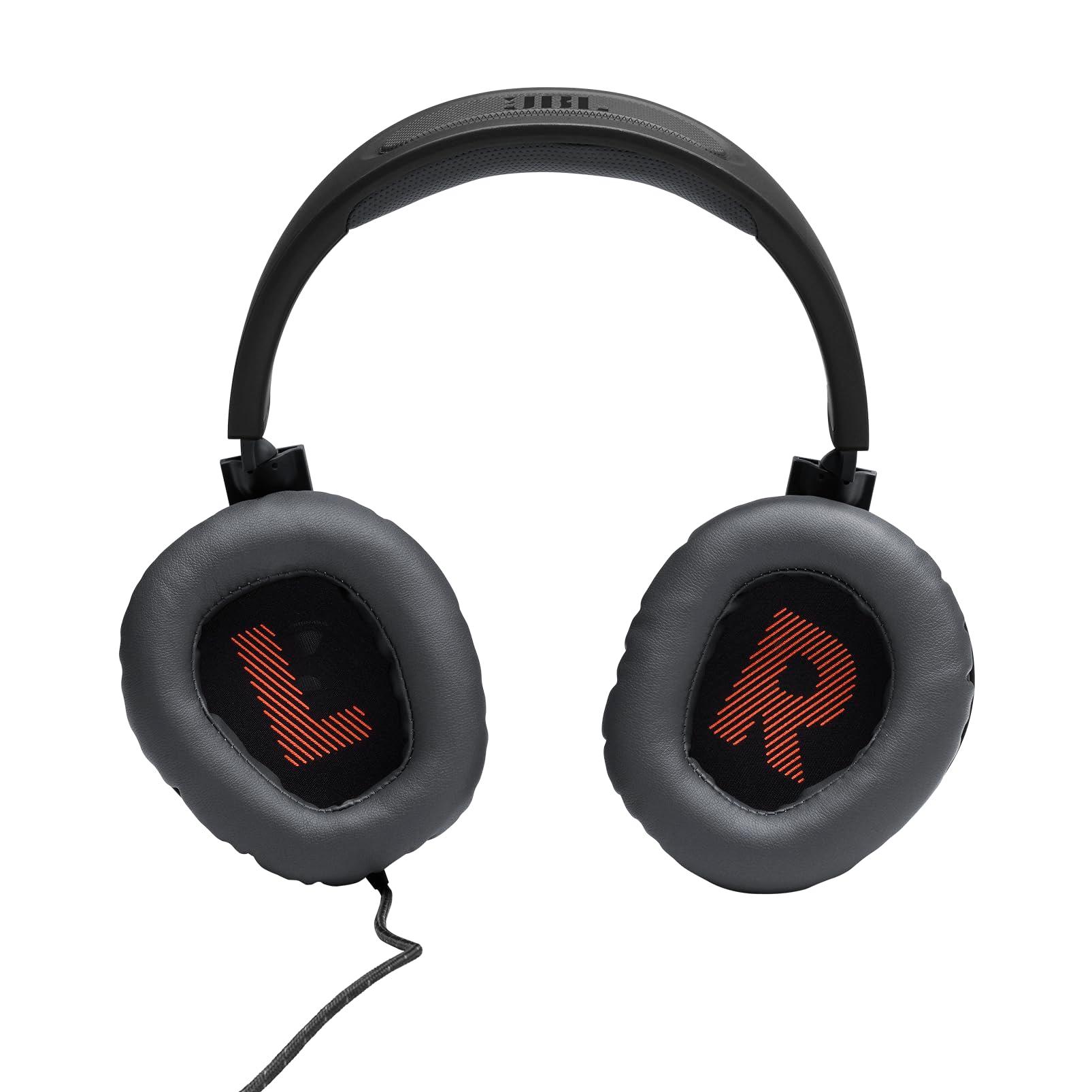 JBL Quantum 100 - Wired Over-Ear Gaming Headphones - Black, Large - Image 7