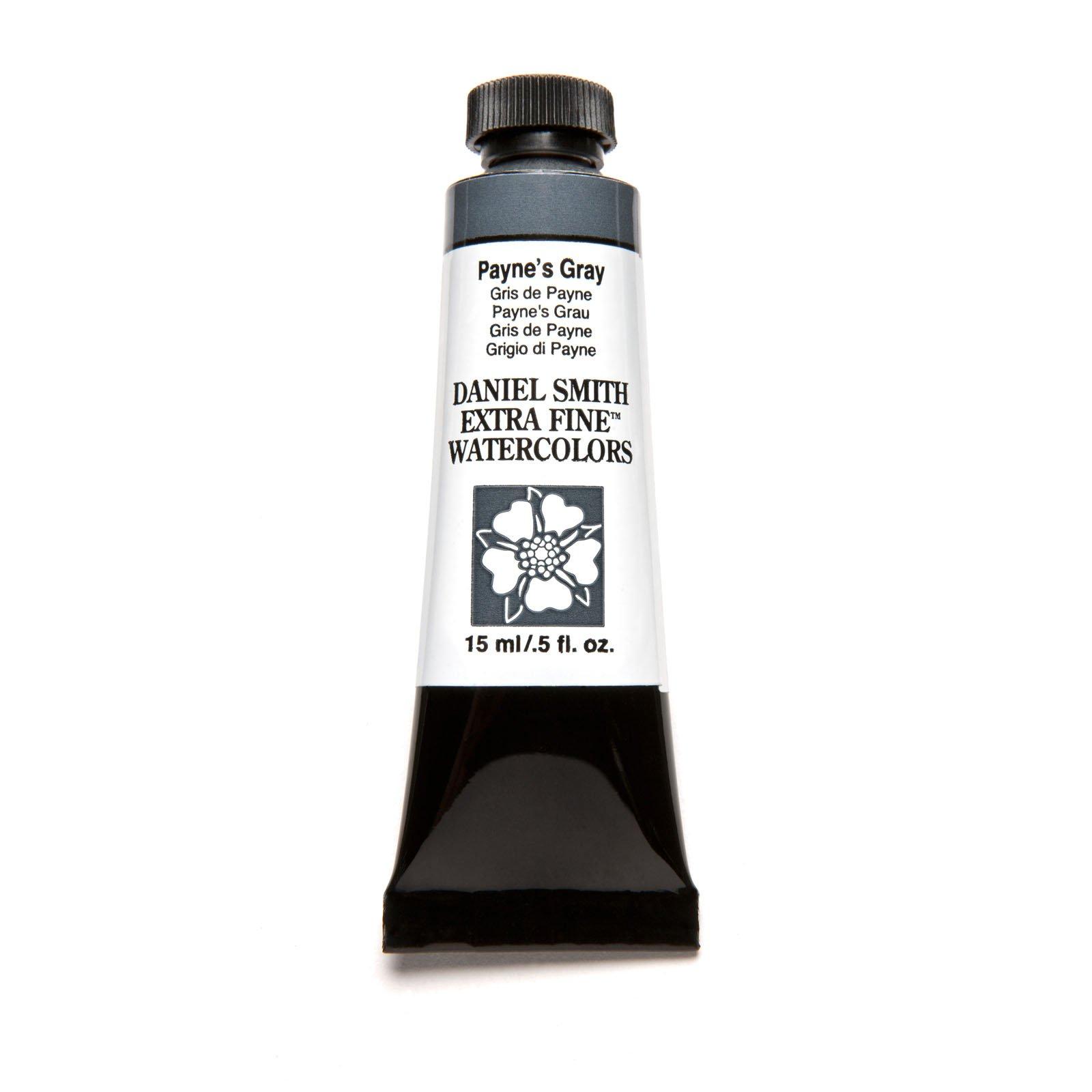 Daniel Smith 284600065 Extra Fine Watercolor 15ml Paint Tube, Payne's Gray, 0.5 Fl Oz (Pack of 1) - Image 5