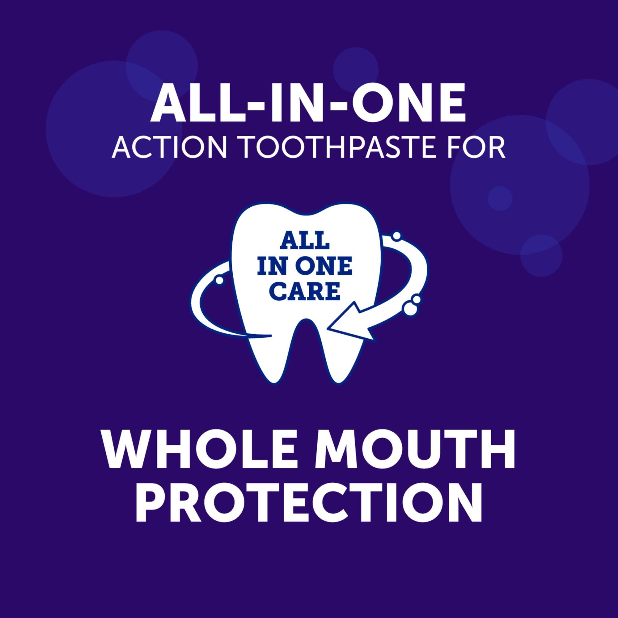 ARM & HAMMER Complete Care Toothpaste, Teeth Whitening Toothpaste, Fluoride, Whole Mouth Protection, Fresh Mint Flavor, 6.0 oz (Pack of 1) - Image 6