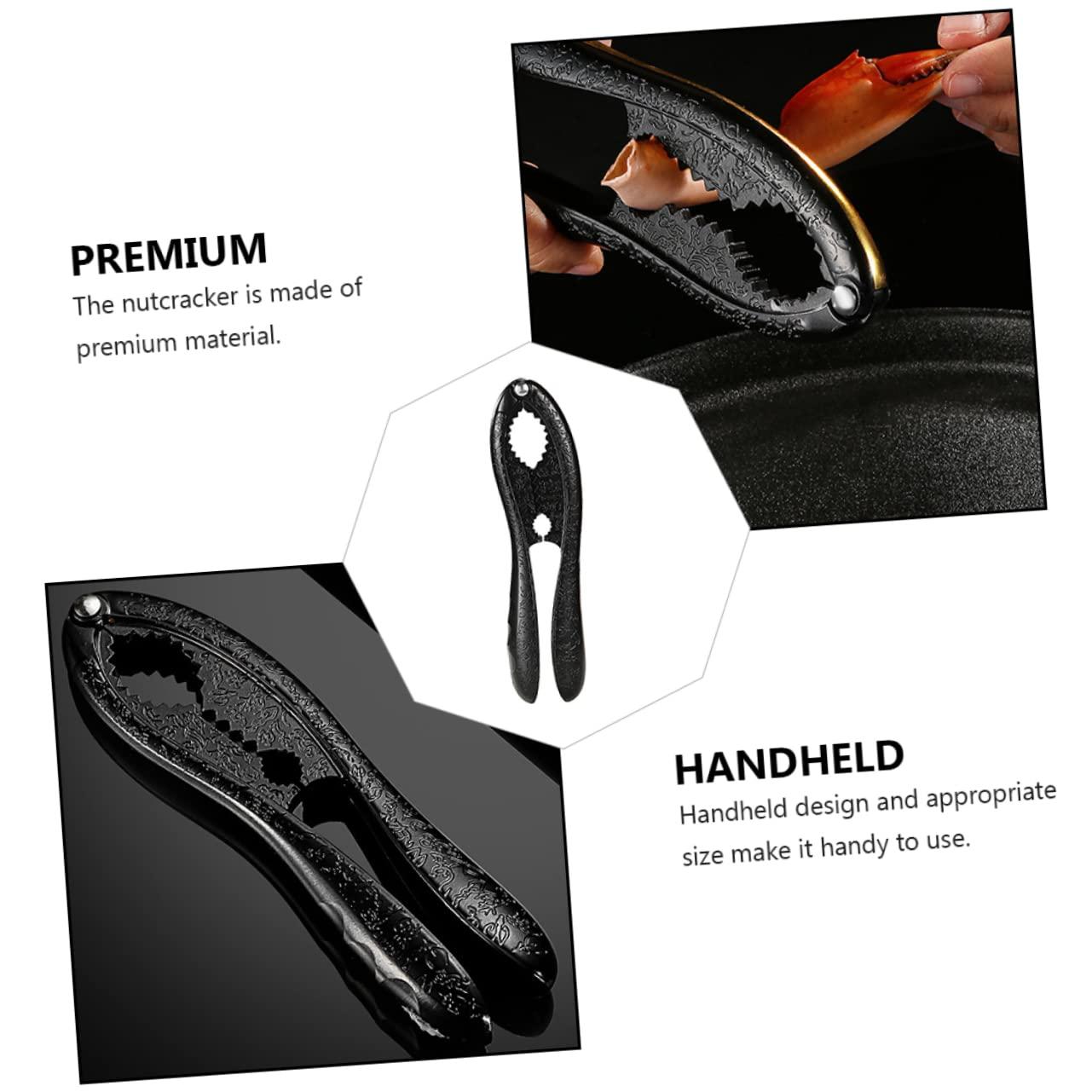 GRIRIW Crab Claws Nutcrackers Walnut Opener Zinc Alloy Material Ergonomic Handle Easy to Use - Image 9