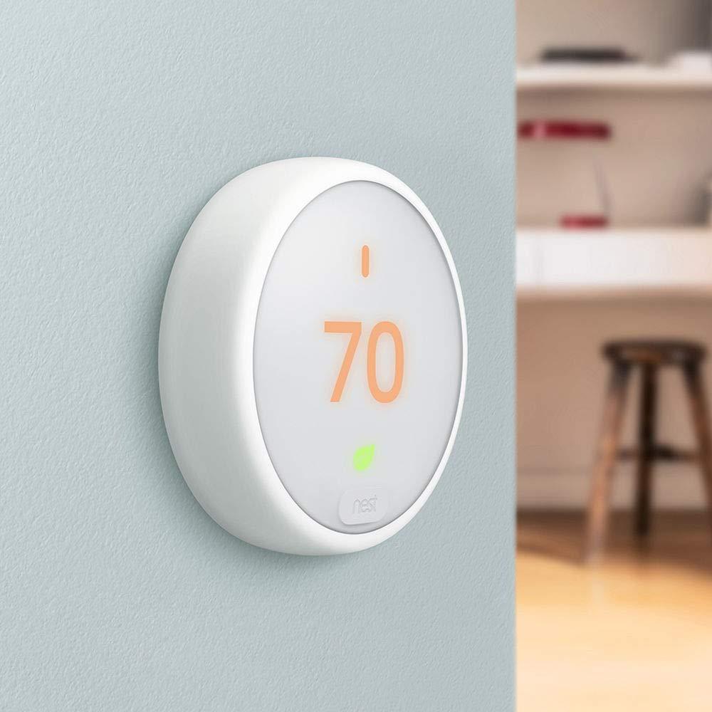 Google Nest Thermostat E - Programmable Smart Thermostat for Home T4000ES - 3rd Generation Nest Thermostat (Frosted White)- Compatible with Alexa - Image 5