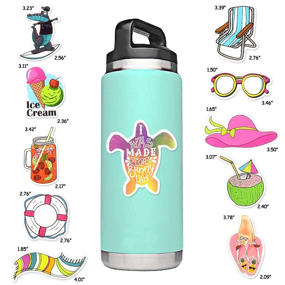 SUSIHI Summer Stickers for Kids Girls Sticker for Water Bottles Laptop Vinyl Stickers(50 Pcs) - Image 2