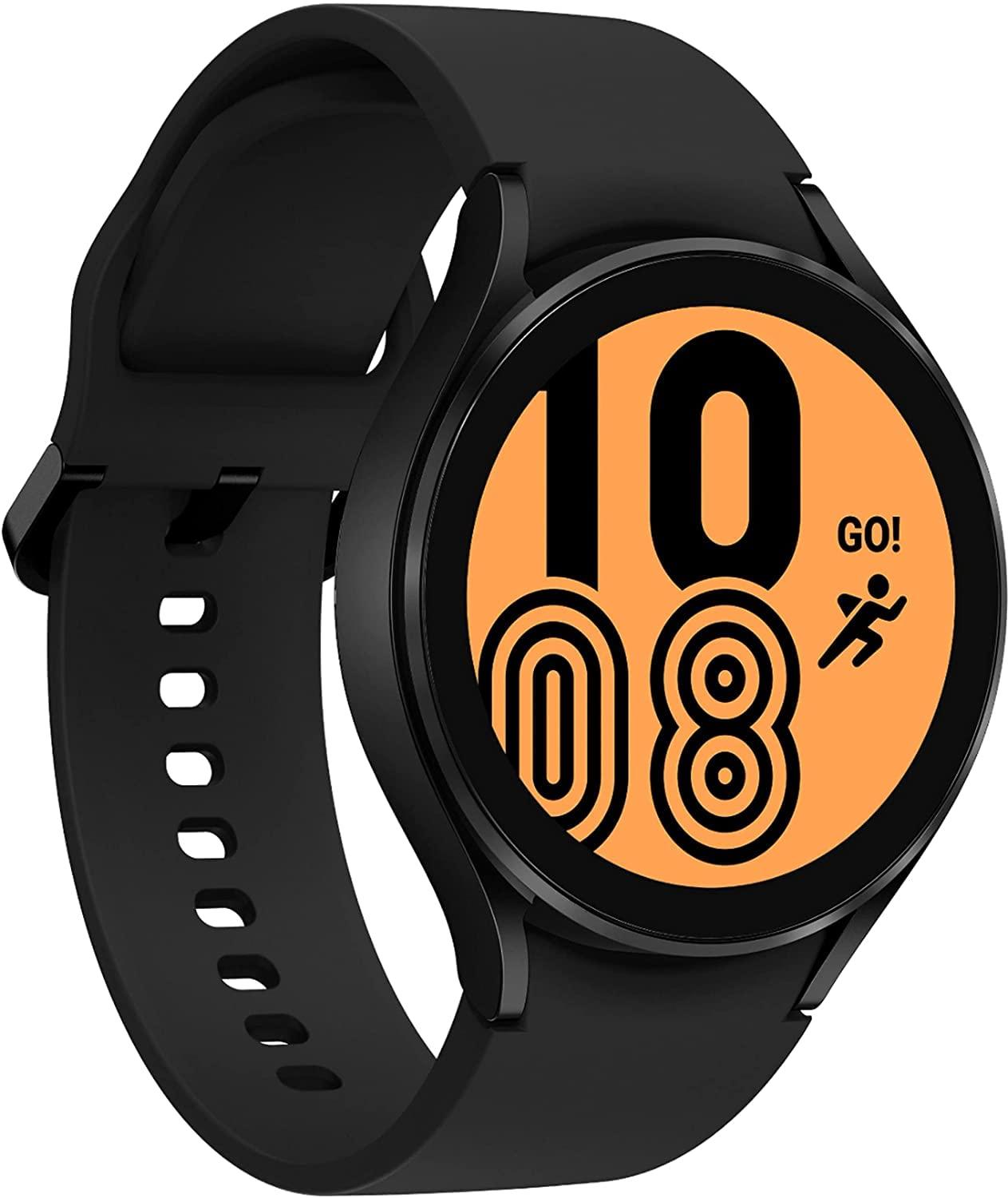 Samsung Galaxy Watch4 Aluminum Smartwatch 44mm LTE - Black (Renewed) - Image 2