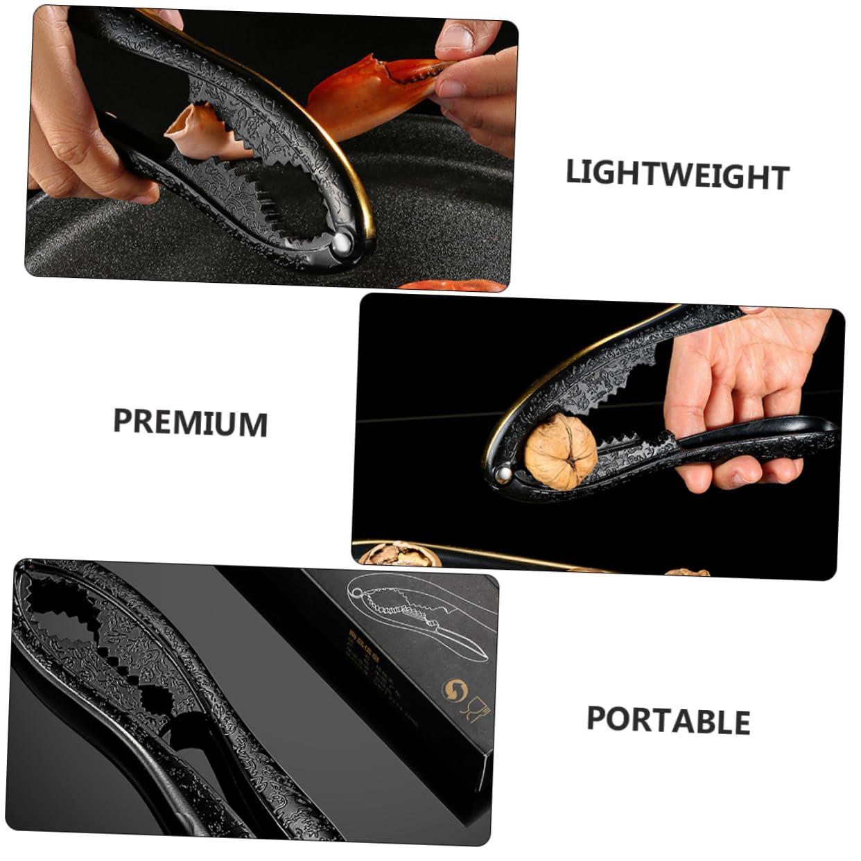 GRIRIW Crab Claws Nutcrackers Walnut Opener Zinc Alloy Material Ergonomic Handle Easy to Use - Image 7