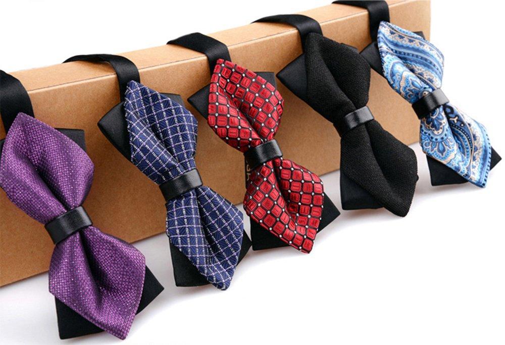 Flairs New York Gentleman's Diamond Pointed Pre-Tied Bow Tie - Image 4