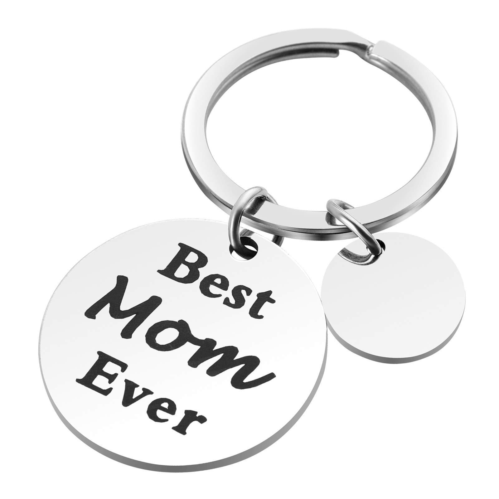 Mothers Day Gifts, Mom Gifts from Son for Birthday, I'll Always Be Your Little Boy, You Will Always Be My World, Best Mom Ever Keychain for Valentines Day Christmas Stocking Stuffers - Image 4