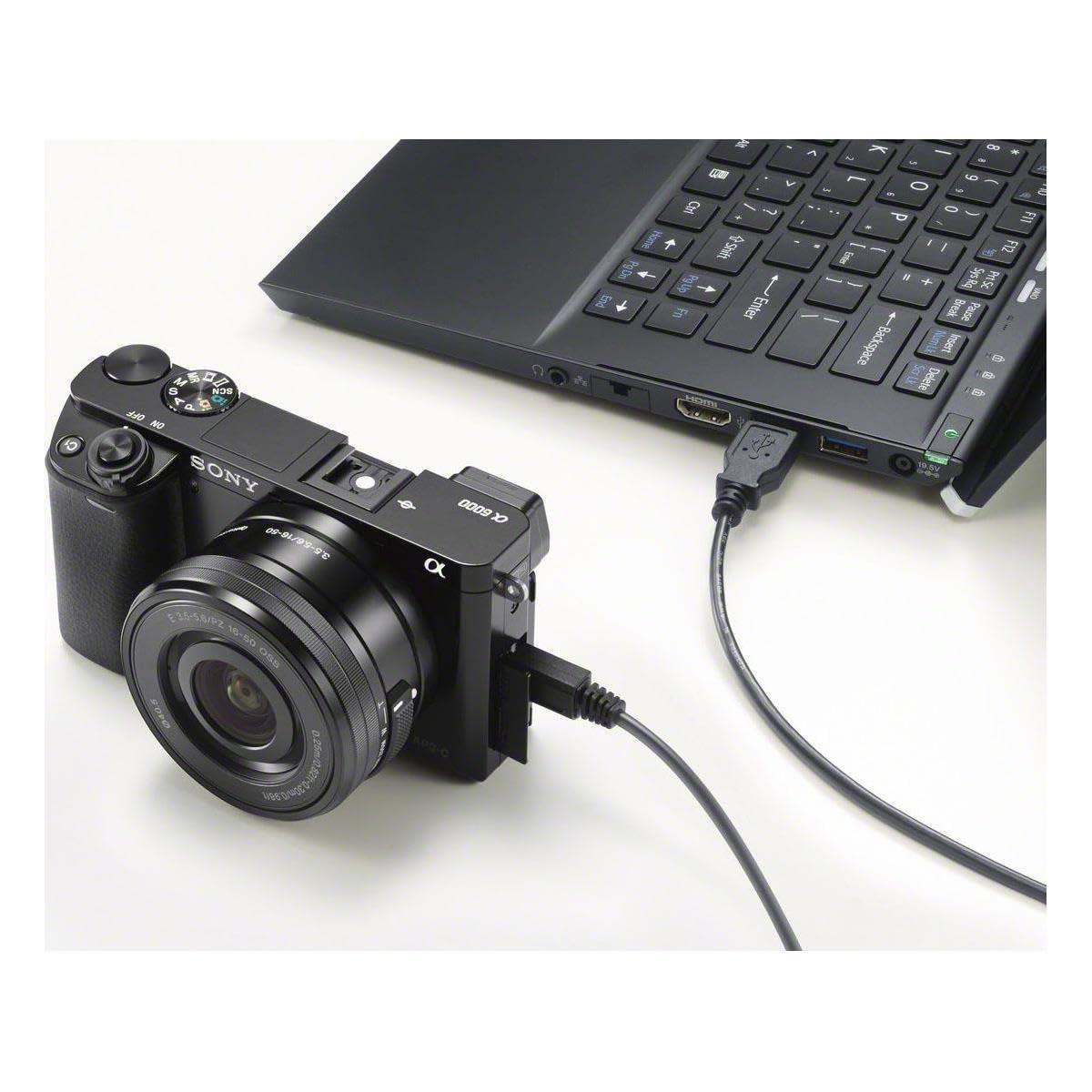 Sony Alpha a6000 Mirrorless Digital Camera 24.3MP SLR Camera with 3.0-Inch LCD (Black) w/16-50mm Power Zoom Lens - Image 2