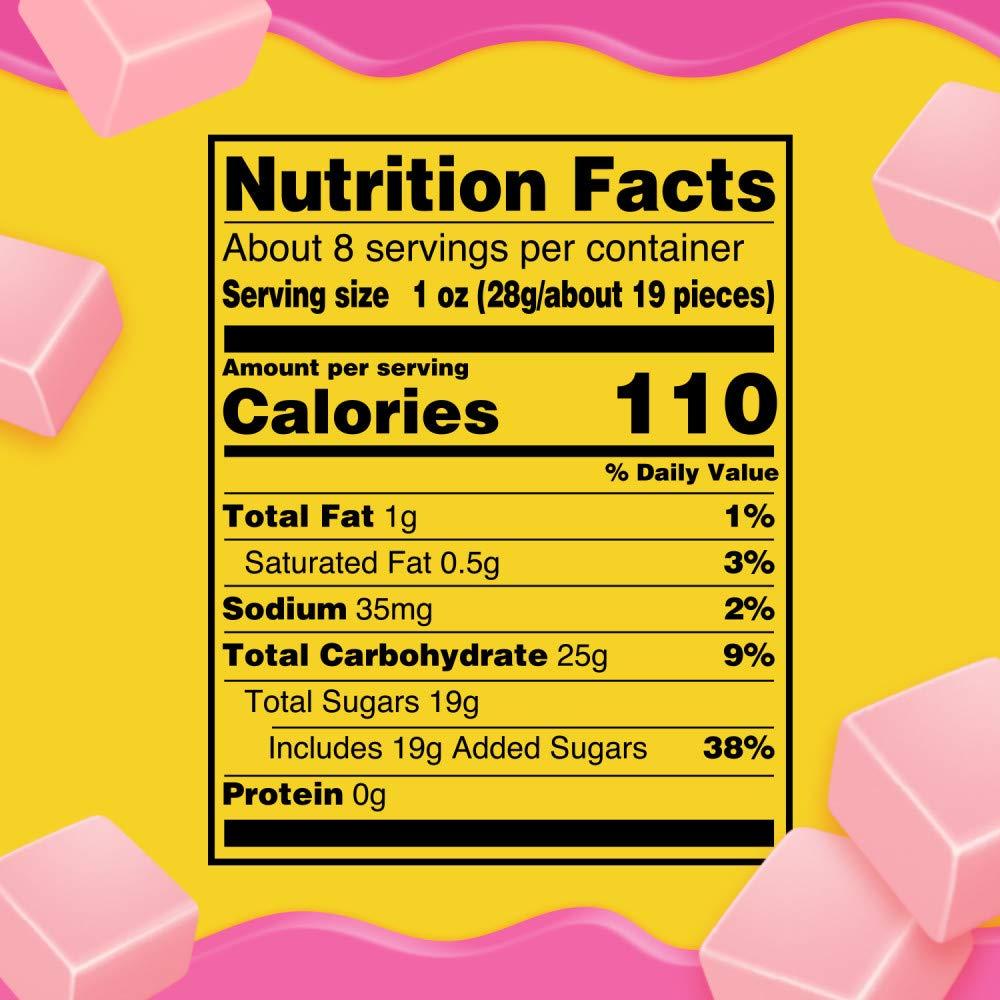STARBURST Minis All Pink Fruit Chews Candy, 8 Oz Grab N Go Resealable Bag (Pack Of 8) - Image 2