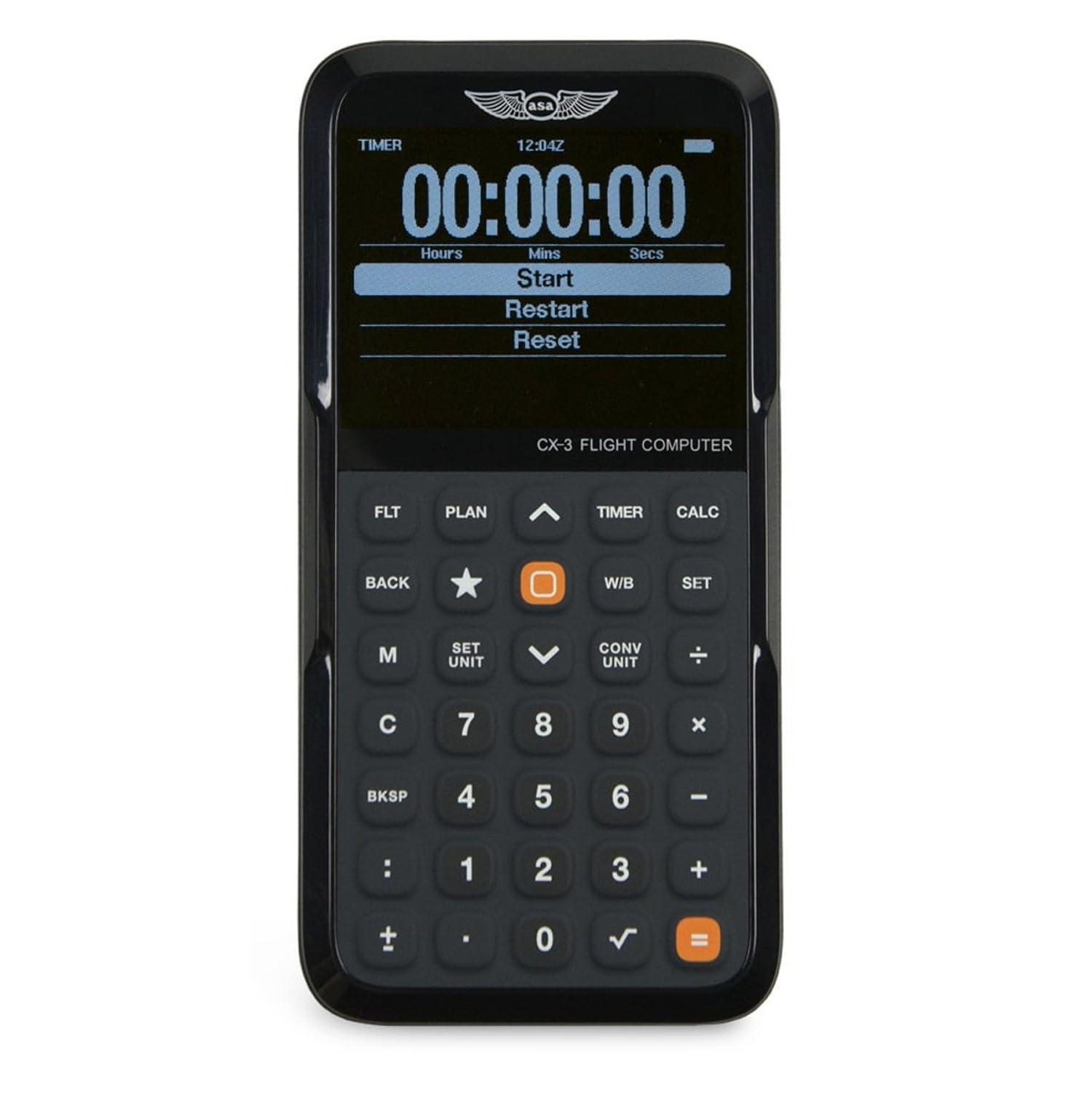 ASA CX-3 Flight Computer – Advanced Electronic E6B for Accurate Flight Planning and FAA Exam Preparation - Image 4