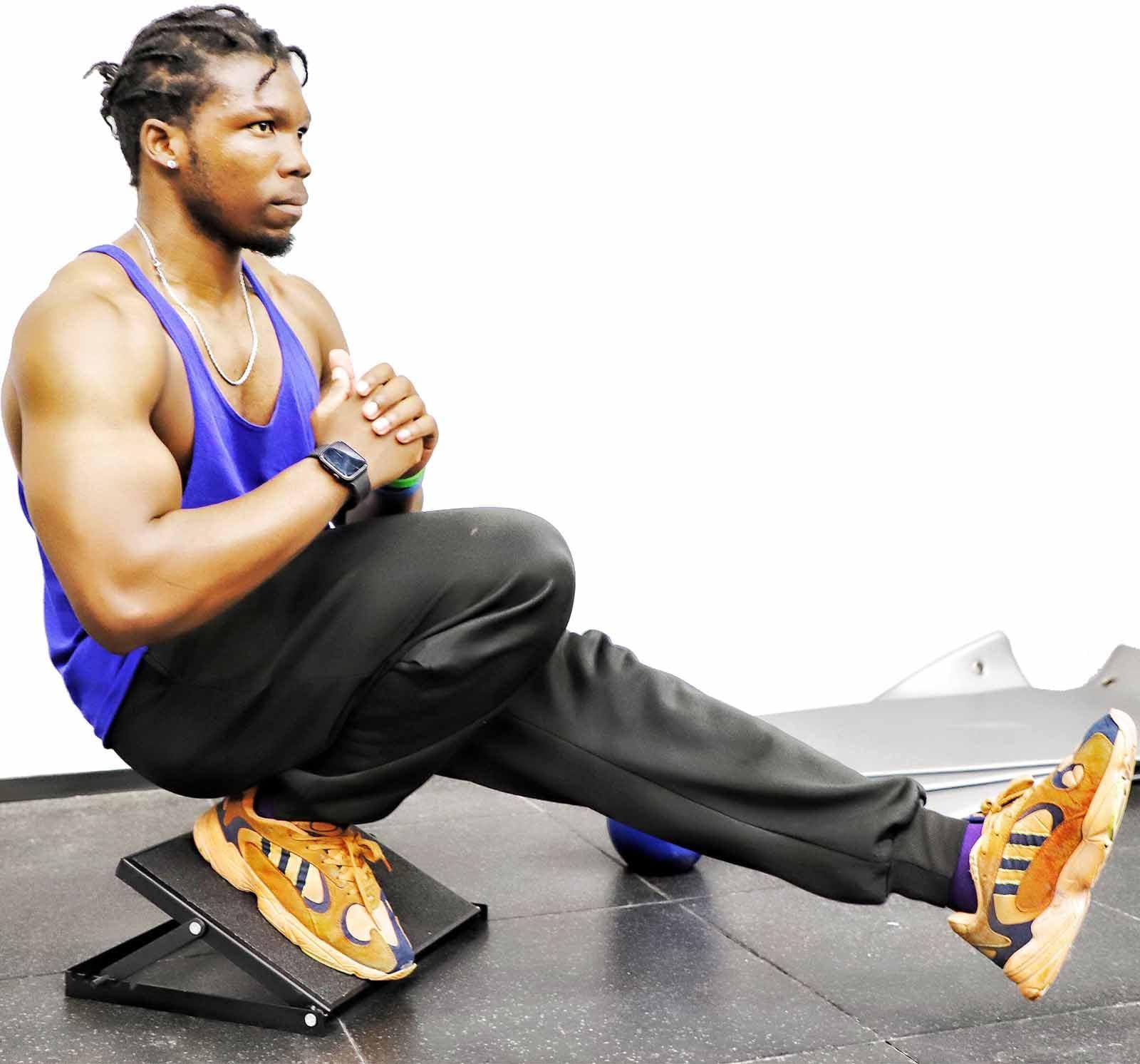 NISDOKR Professional Steel Slant Board, Adjustable Heavy-Duty Incline Board and Calf Stretcher, Stretch Board for Calf Stretching, Flexibility, Strength & Squats - Max. Load 500lbs - Image 2