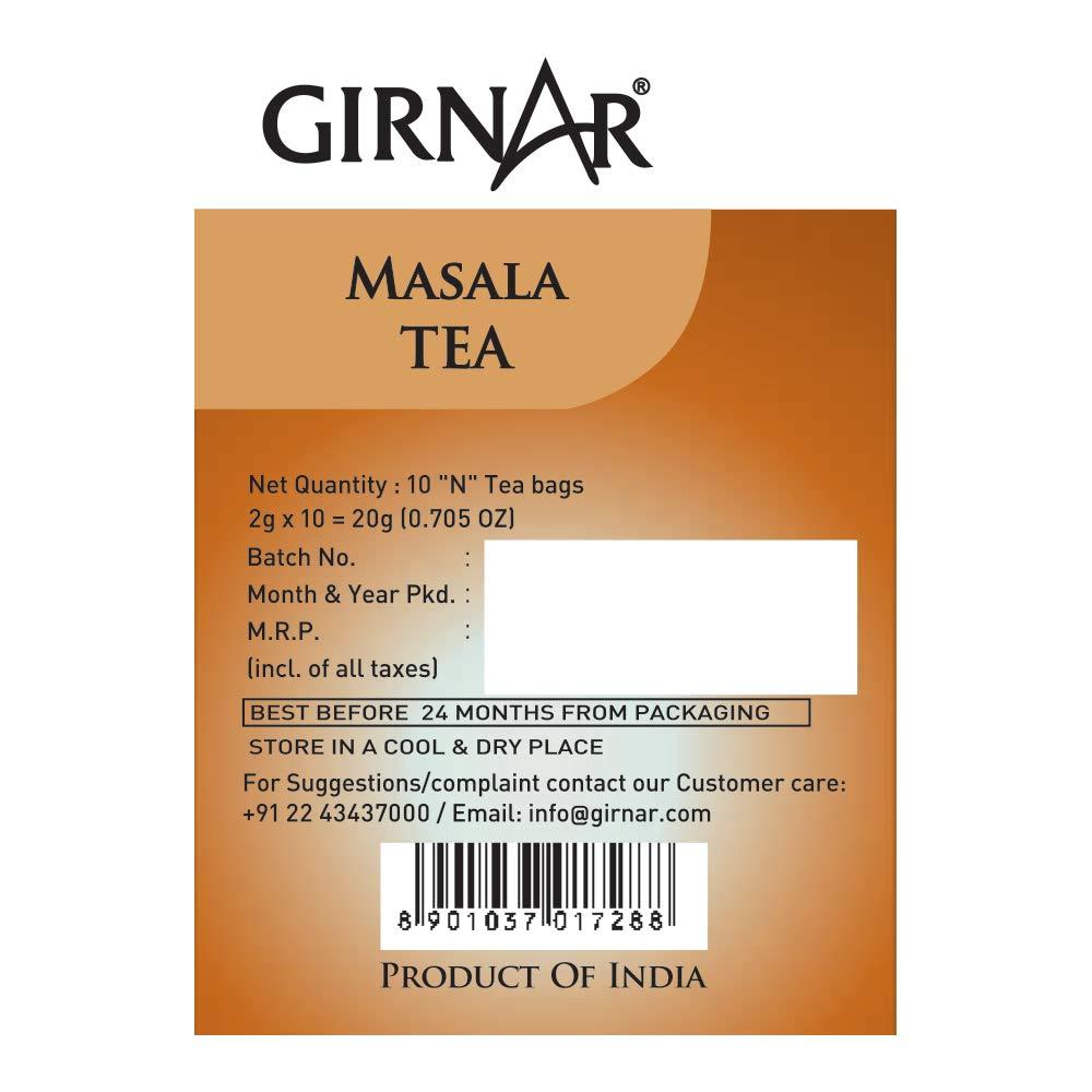 Girnar Masala Tea (Tea Bags) - Image 3