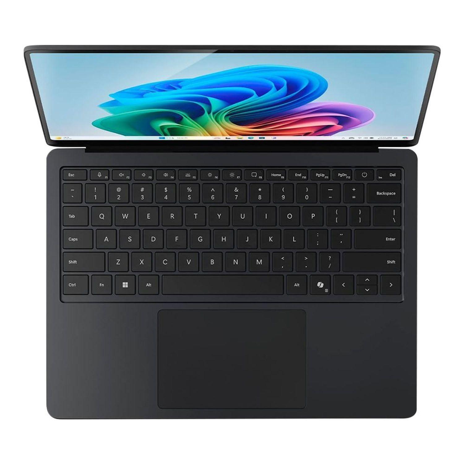 Microsoft Surface Laptop (2024), Windows 11 Copilot+ PC, 13.8" Touchscreen Display, Snapdragon X Elite (12 core), 16GB RAM, 512GB SSD Storage, Black - Image 2