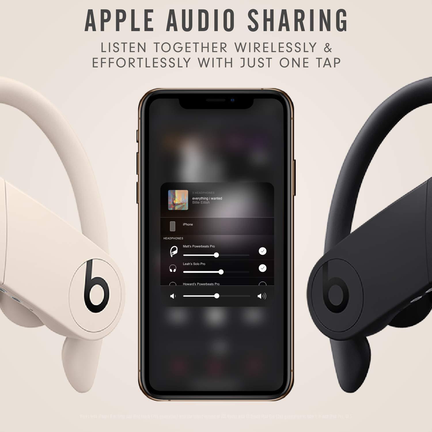 Beats Powerbeats Pro Wireless Earbuds - Apple H1 Headphone Chip, Class 1 Bluetooth Headphones, 9 Hours of Listening Time, Sweat Resistant, Built-in Microphone - Ivory - Image 7