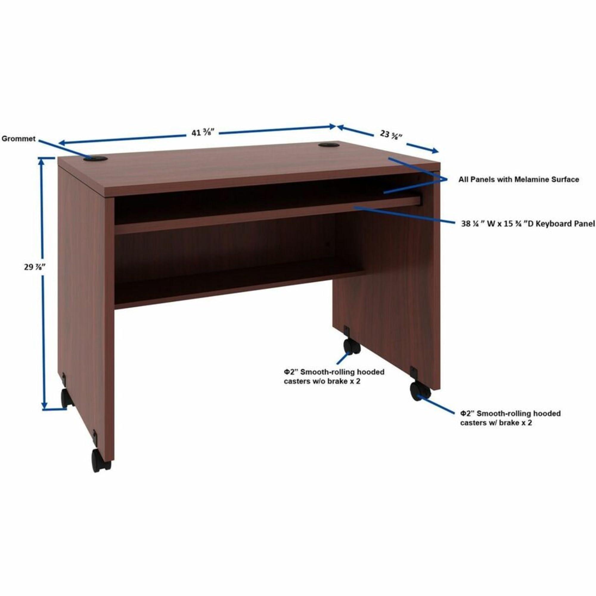 Lorell LLR48085 Essentials Computer Workstation - Image 3