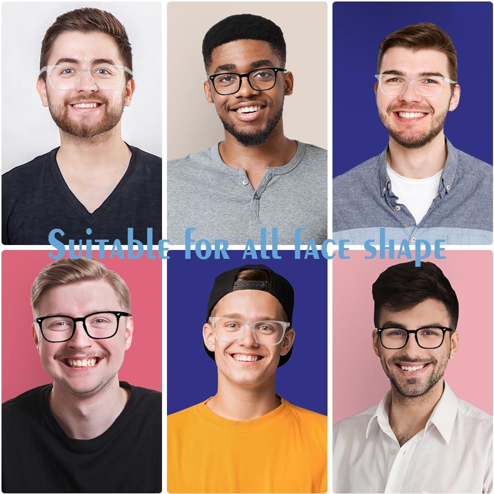 Yekepal Blue Light Blocking Glasses, 2 Pack Blue Light Glasses Men, Blue Light Glasses Women Eyeglasses Bluelight Eyestrain - Image 6