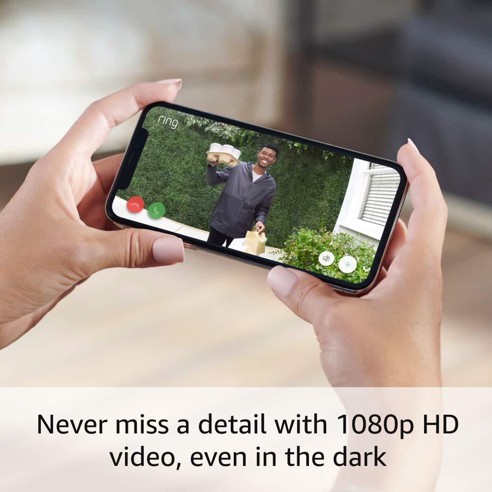 Ring Video Doorbell Wired (newest model), Use Two-Way Talk, advanced motion detection, HD camera and real-time alerts to monitor your front door (wiring required) - Image 4