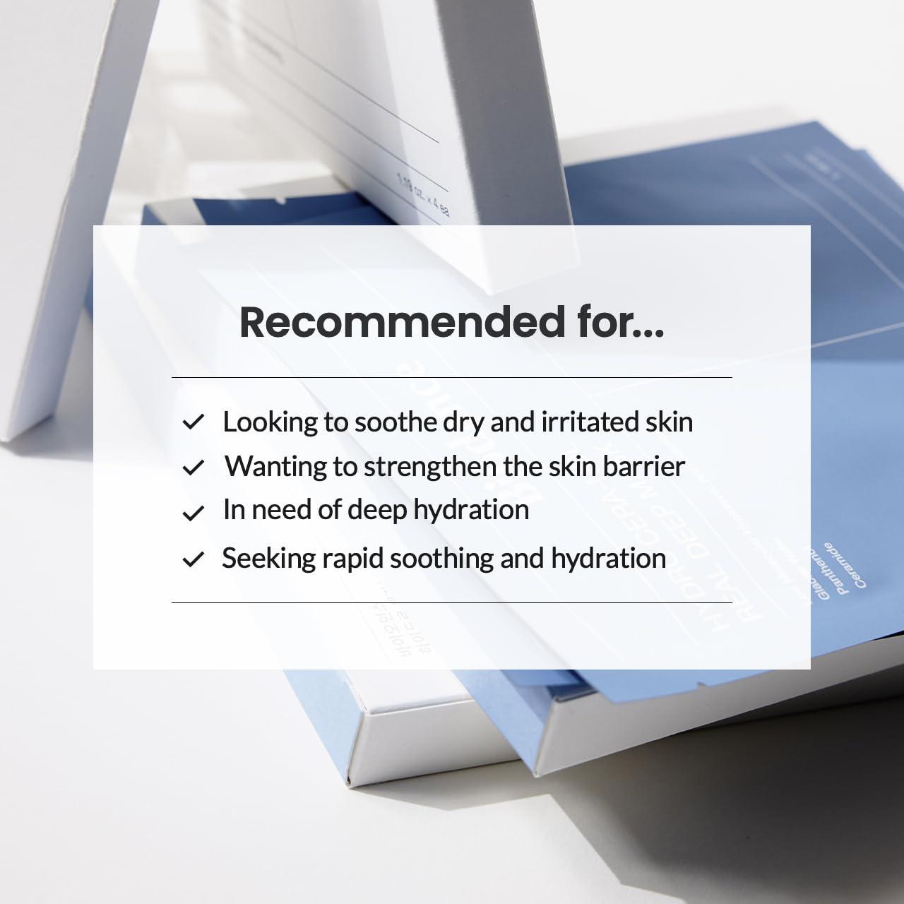 BIODANCE Hydro Cera-nol Real Deep Mask, Overnight Hydrogel Mask, Hydrating Facial Mask For Sensitive Skin, Redness Reducing & Quick Soothing Effect, 1.19oz(34g) x 4ea - Image 10