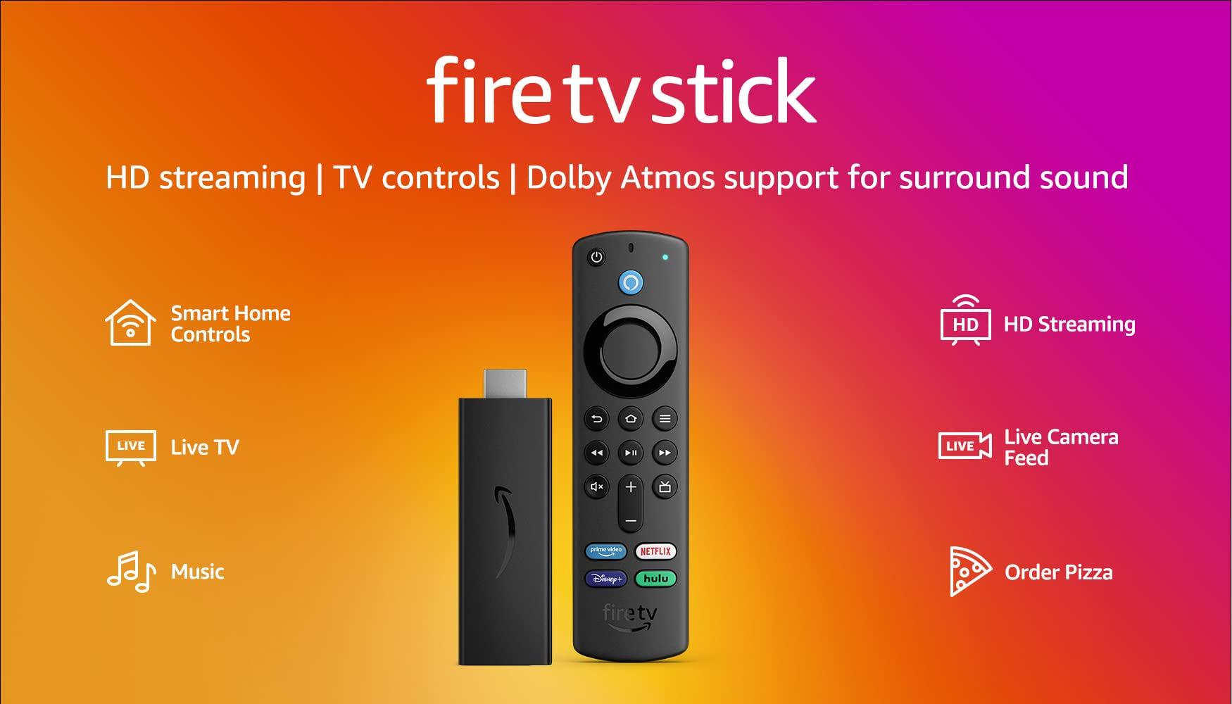 Amazon Fire TV Stick, sharp picture quality, fast streaming, free & live TV, Alexa Voice Remote with TV controls - Image 13