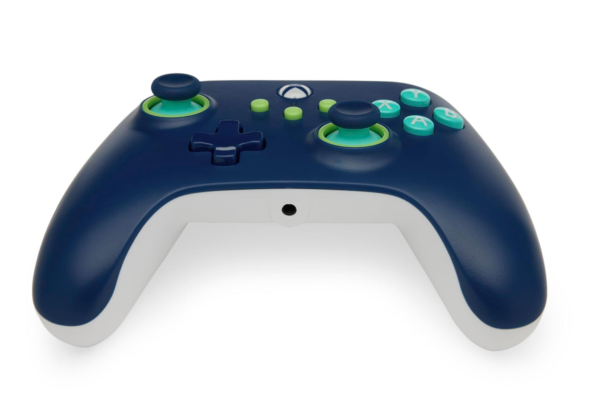 PowerA Wired Controller for Xbox Series X|S - Mariner Blue, gamepad, video game/gaming controller, works with Xbox One, Officially Licensed - Image 7