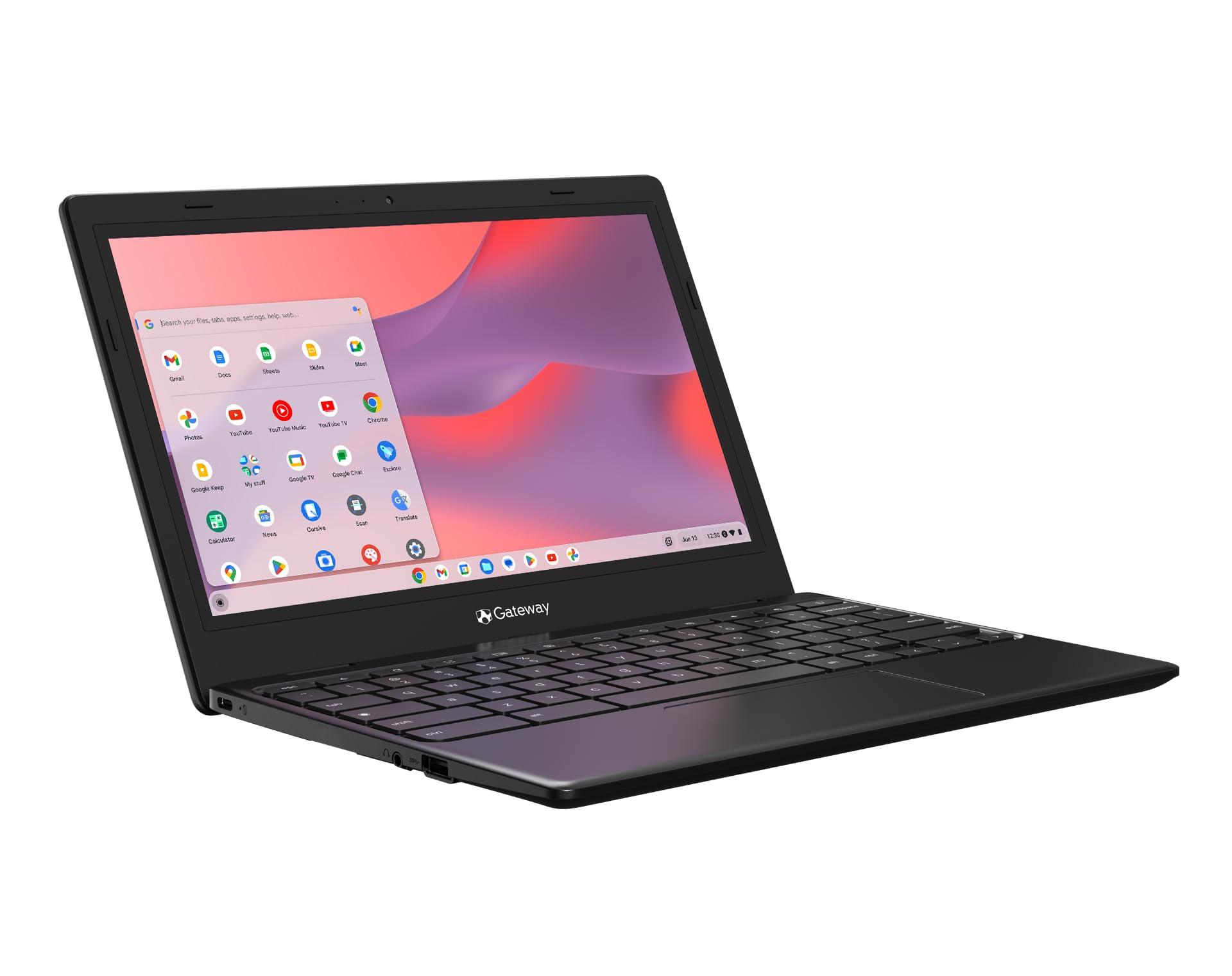 acer Gateway Chromebook 311 CBO311-1H-C1MX Laptop | Intel Celeron N4500 | 11.6" HD (1366 x 768) Display | 4GB LPDDR4X | 64GB eMMC | Wi-Fi 5 802.11ac | Chrome OS | Star Black - Image 2