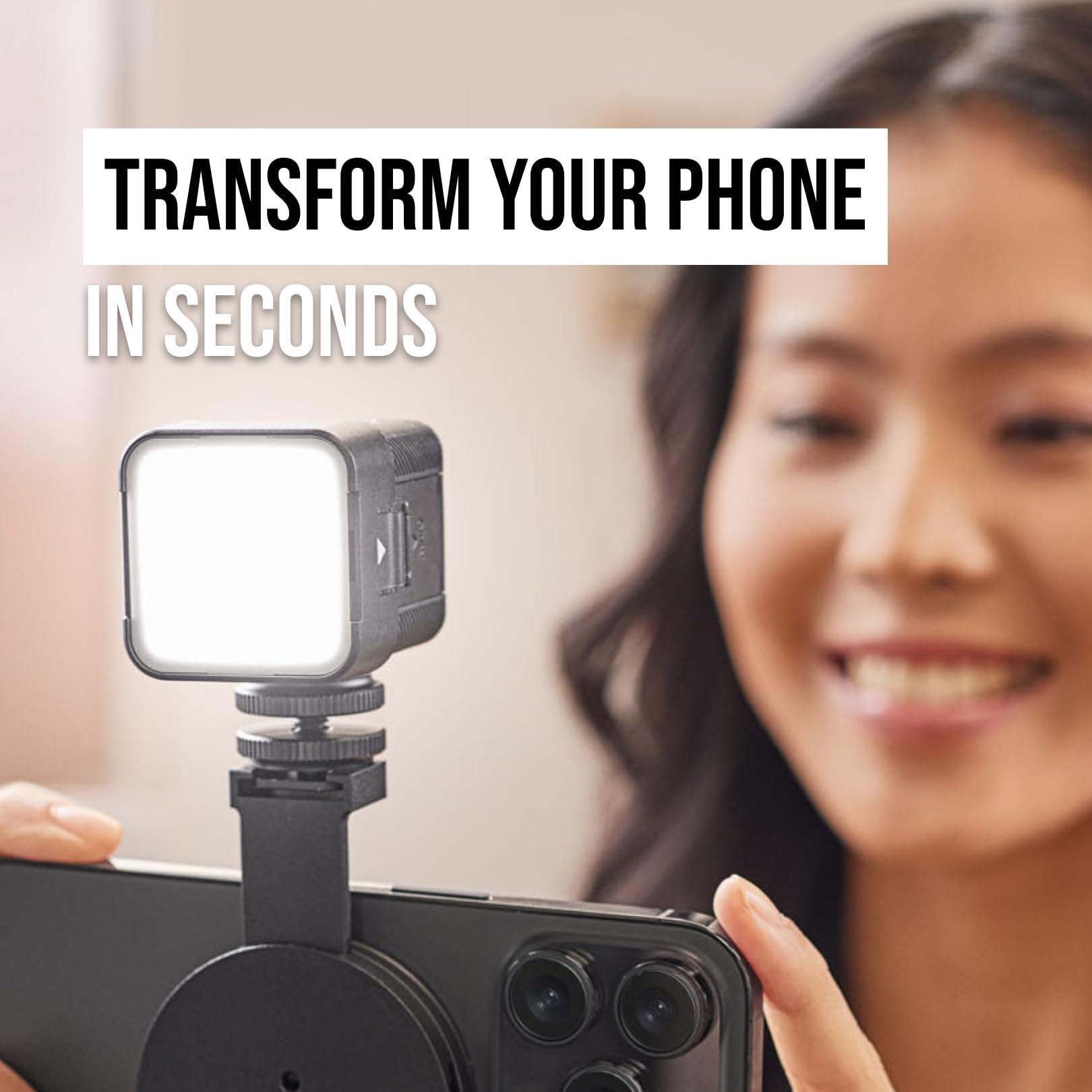 RØDE Magnetic Mount Smartphone Accessory Mount With Cold Shoe Slots and a 1/4-inch Thread (MagSafe Compatible) - Image 8